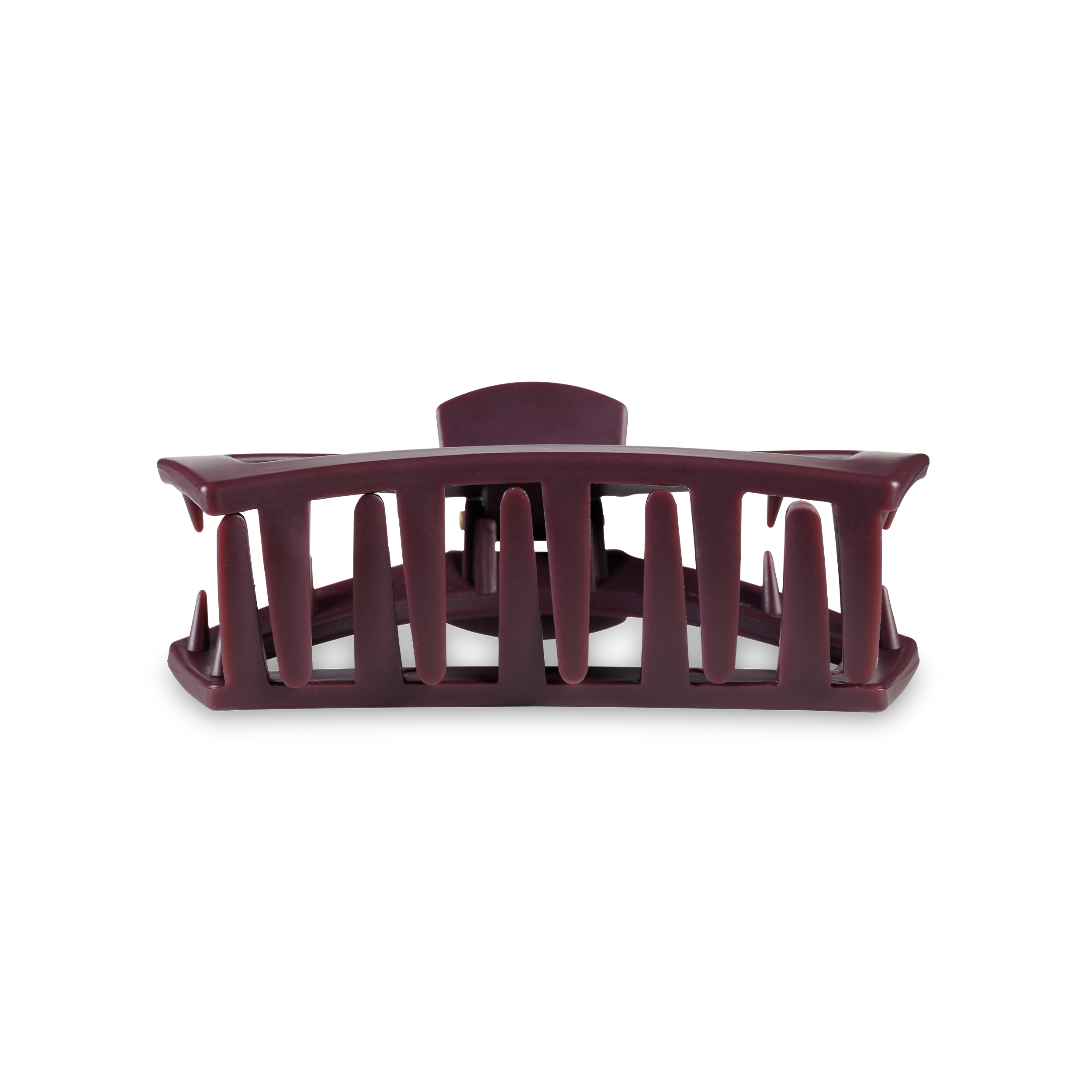 Open Burgundy Bliss Medium Hair Clip