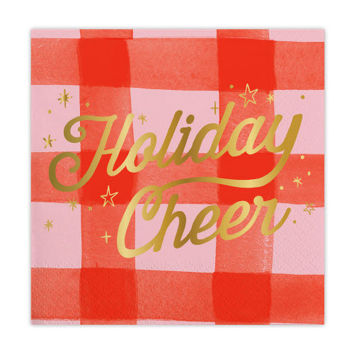 Holiday Cheer Cocktail Napkins