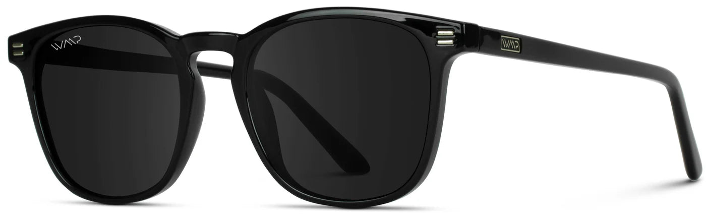 Nick Sunglasses in Black/Black