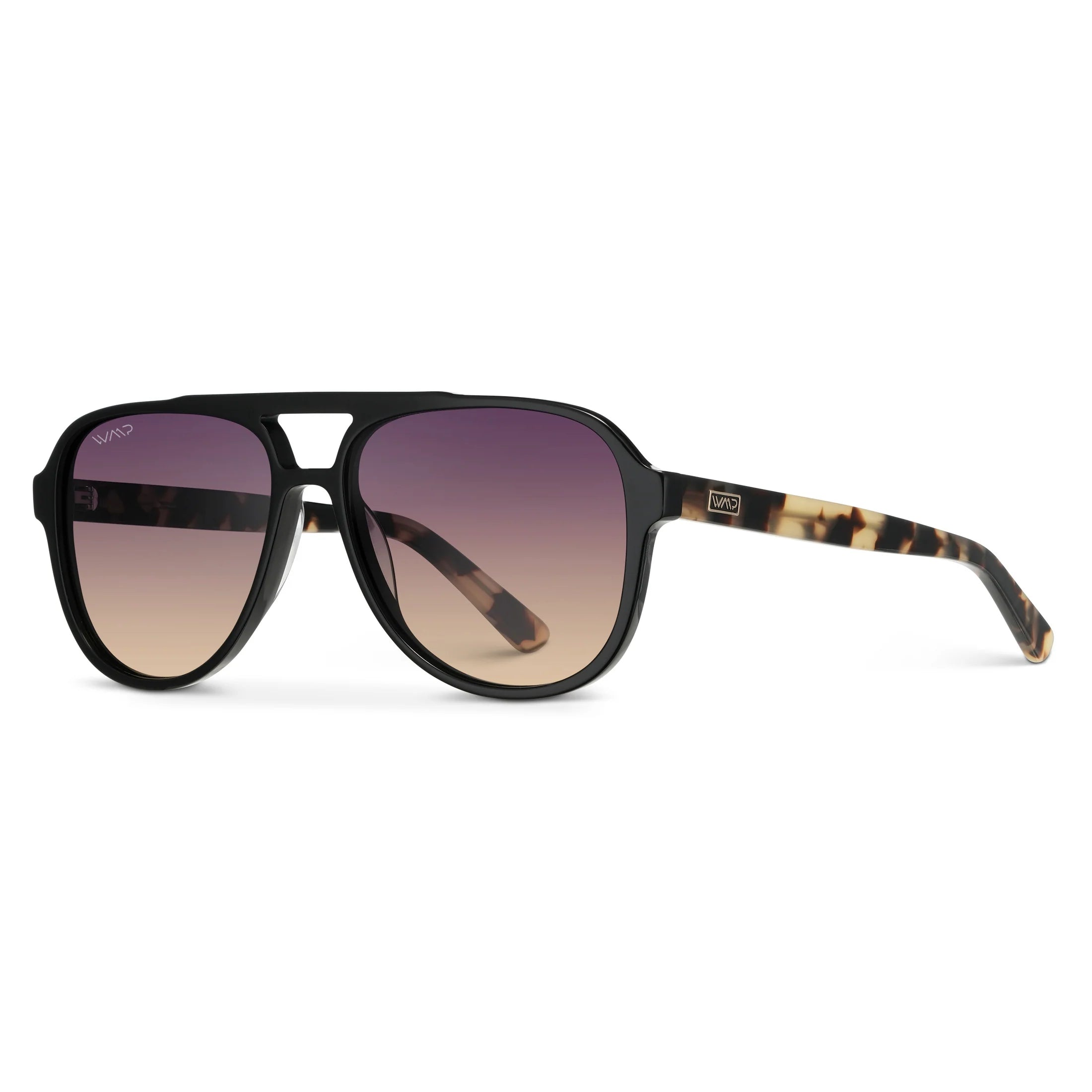 Indie Sunglasses in Cream Tortoise/Sunset