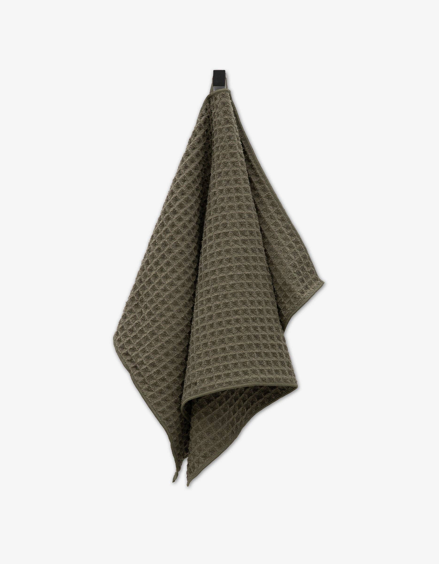 Forest Waffle Hand Towel