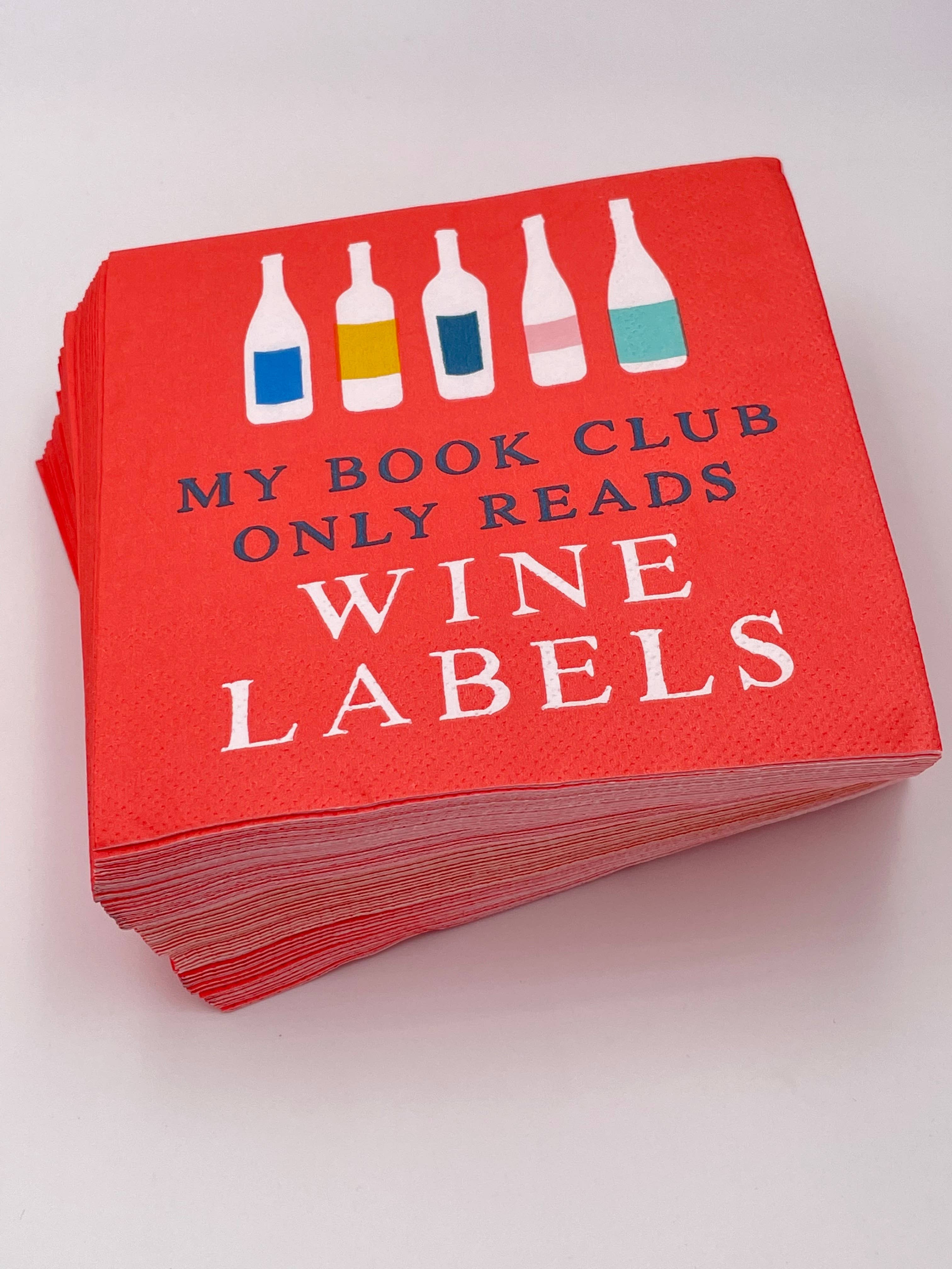 My Book Club Cocktail Napkins