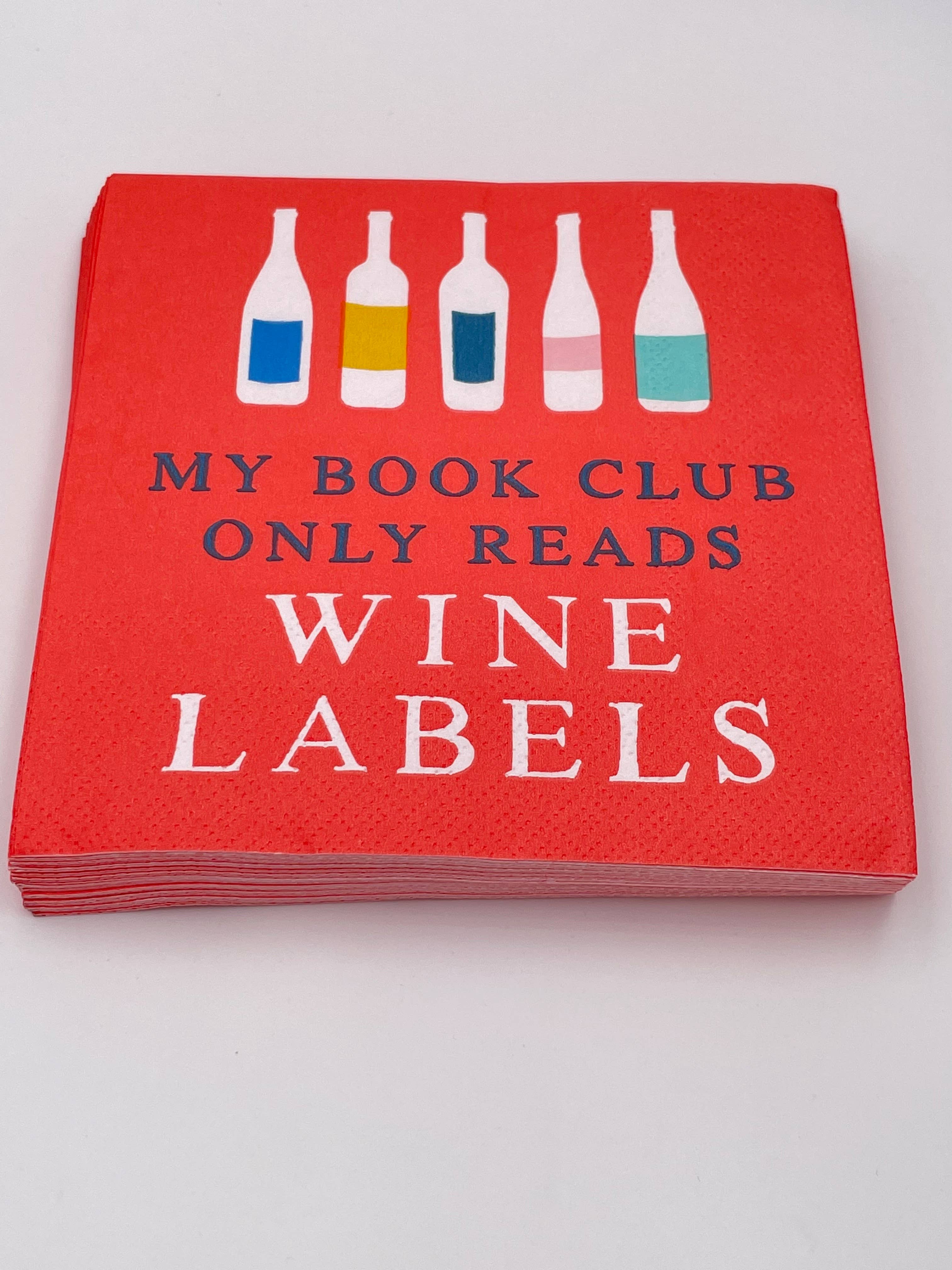 My Book Club Cocktail Napkins