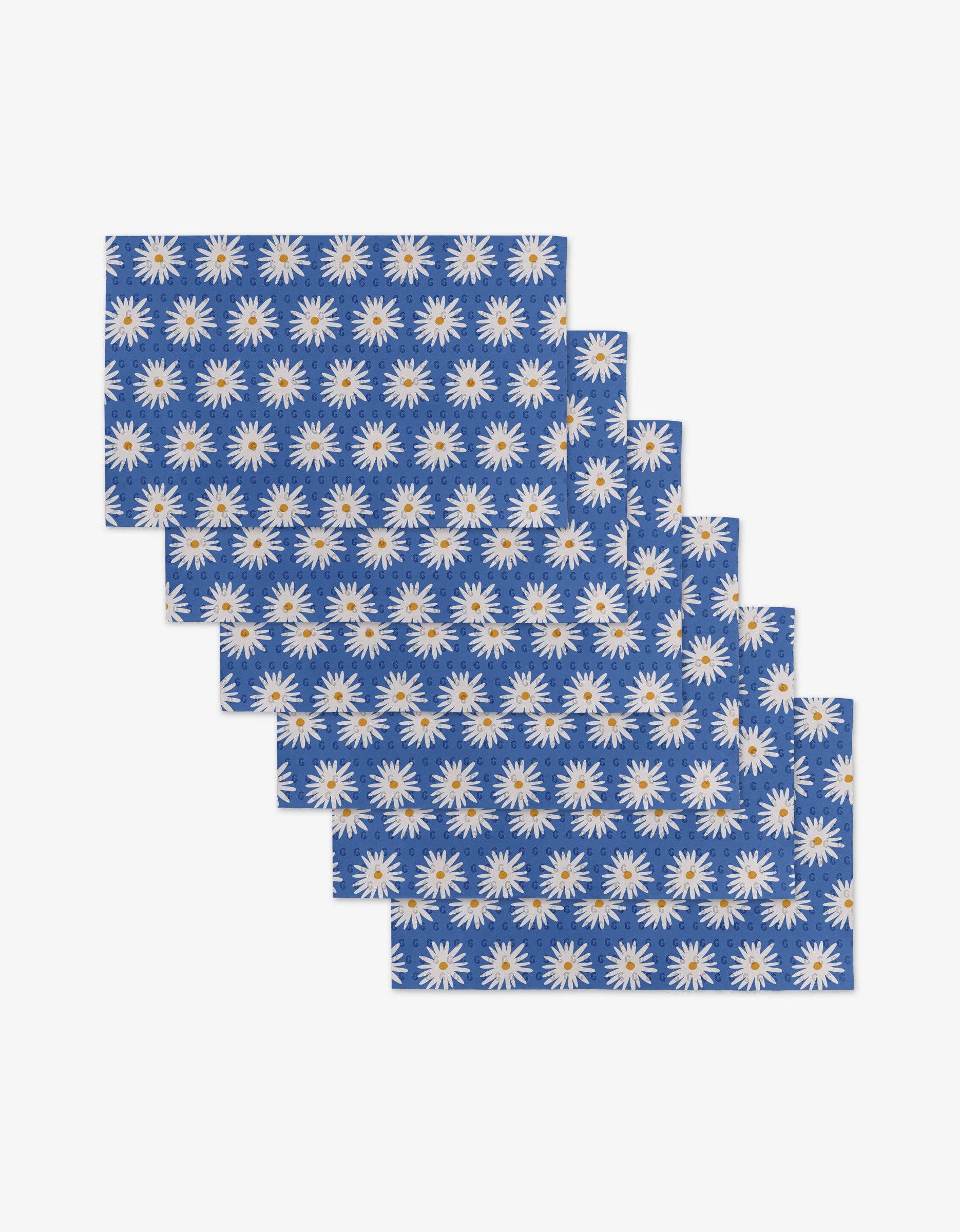 Blue Daisies Not Paper Towel