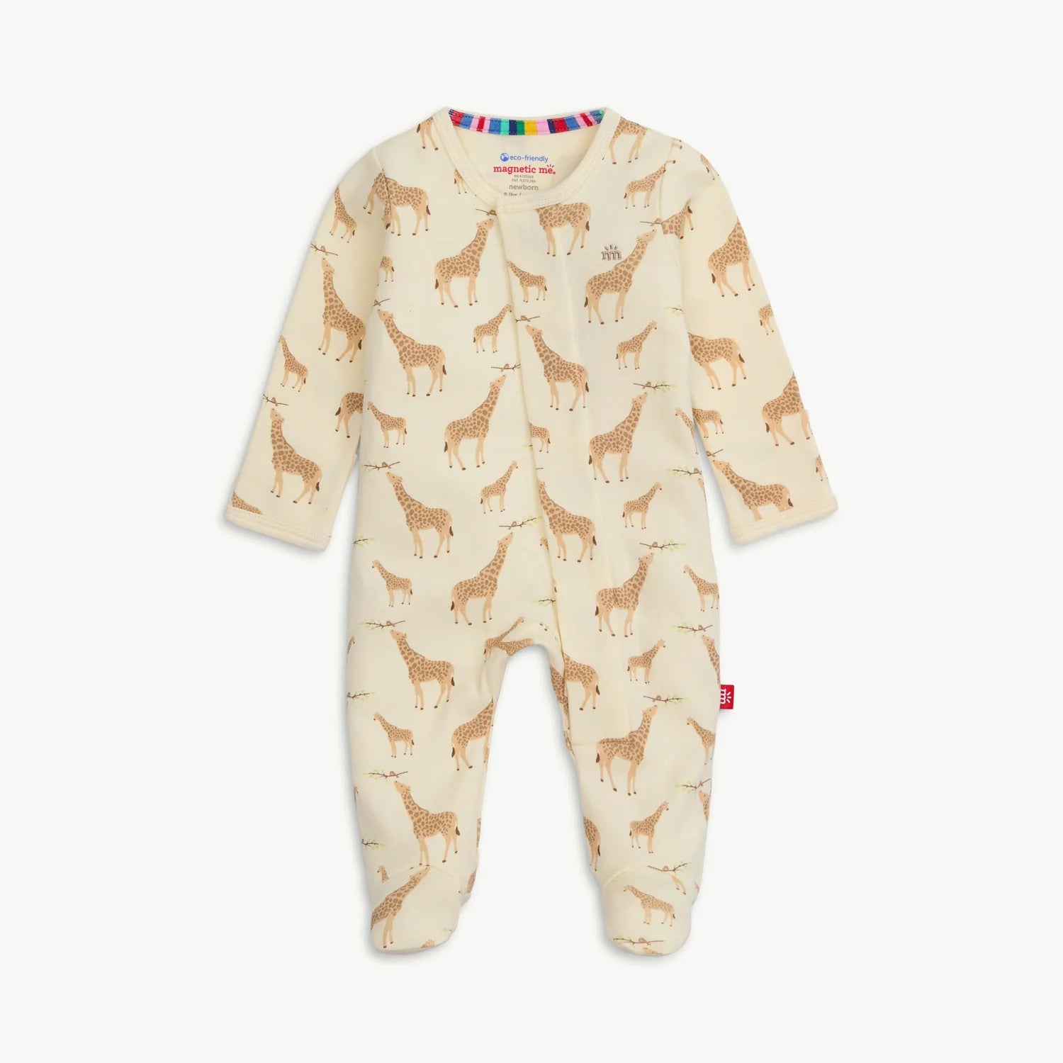 Cream Jolie Giraffe Footie