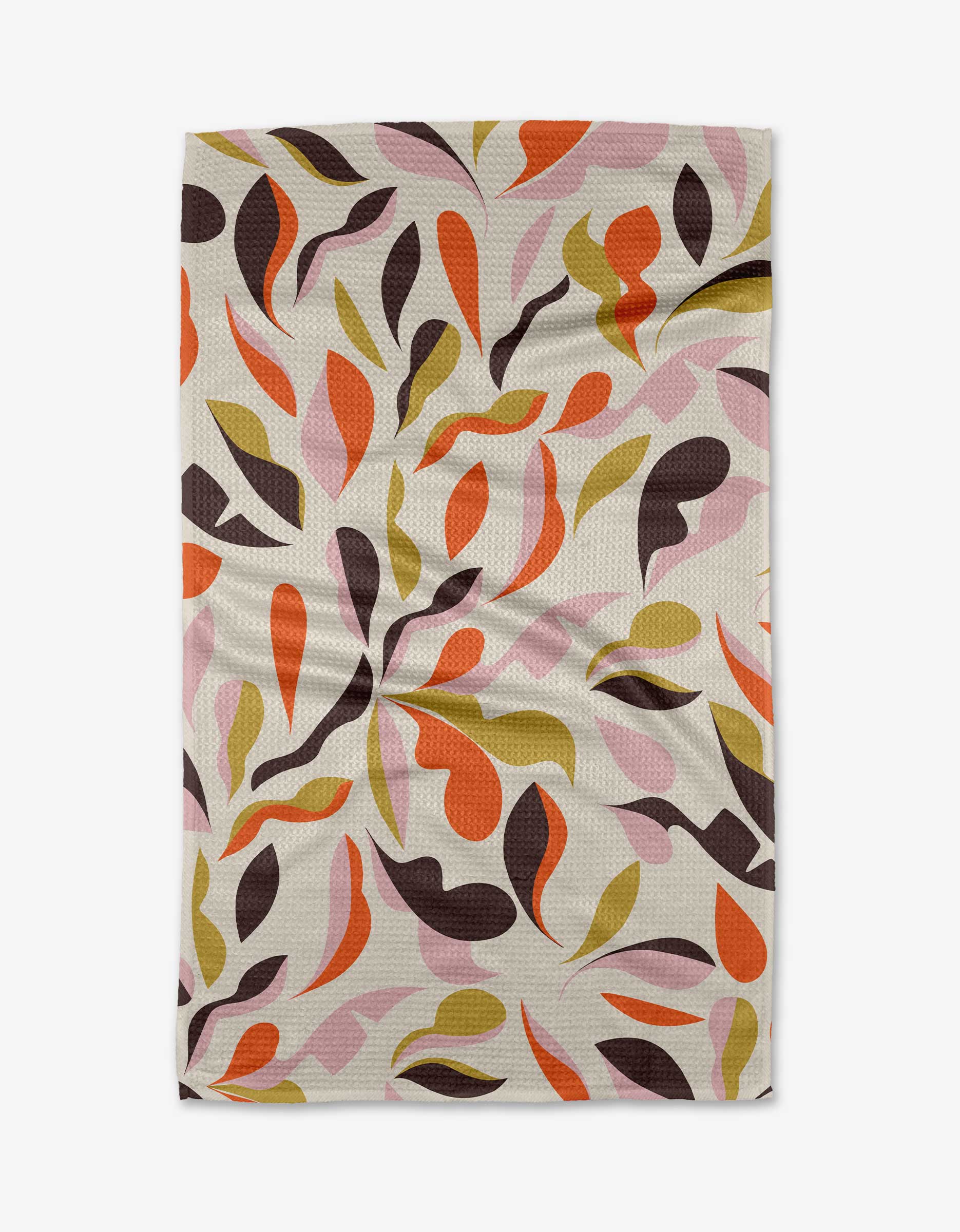 Playful Leaves Tea Towel