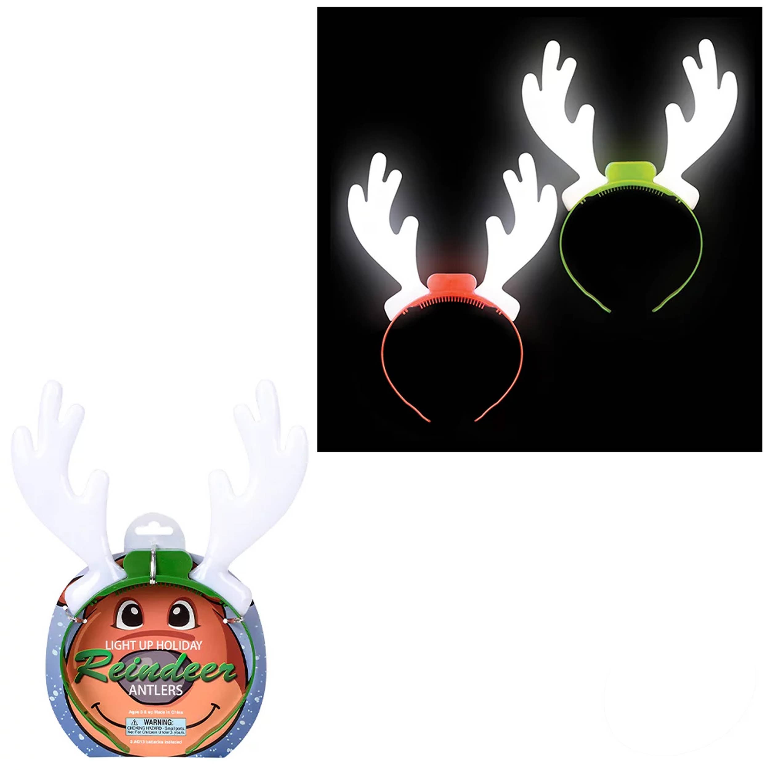 Light-Up Holiday Reindeer Antlers