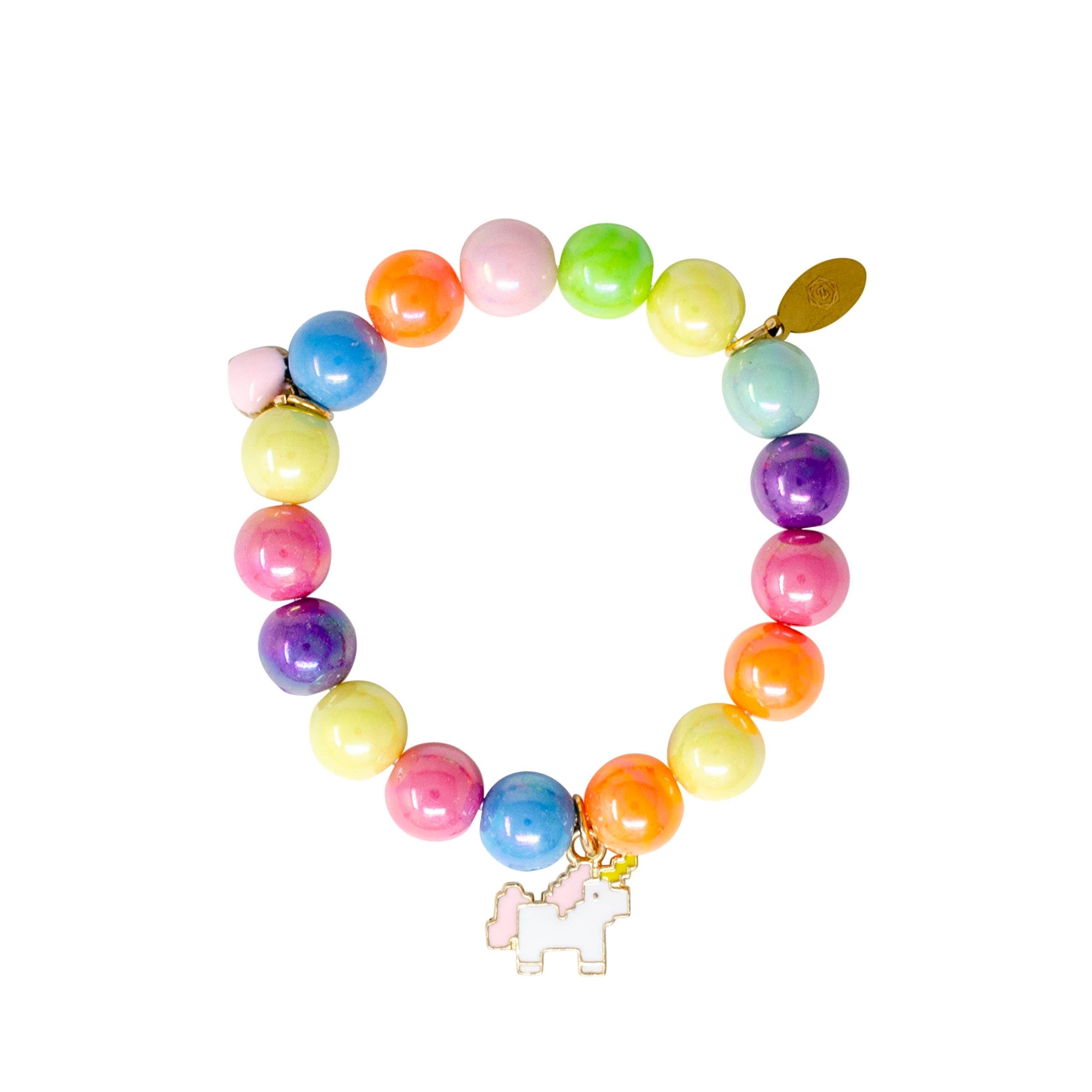 Bright Gum Ball Unicorn Bracelet Tower