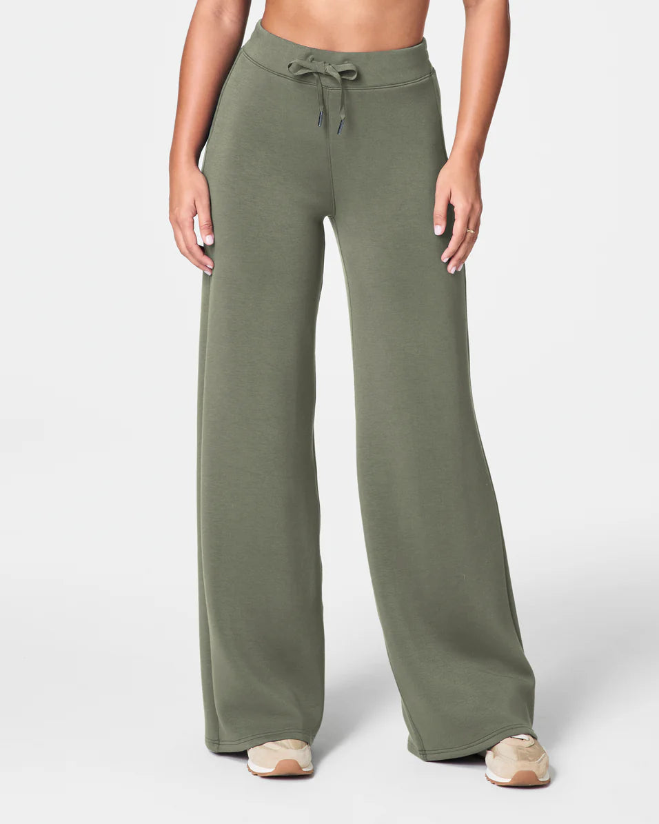 Spanx AirEssentials Wide Leg Pant - Clover