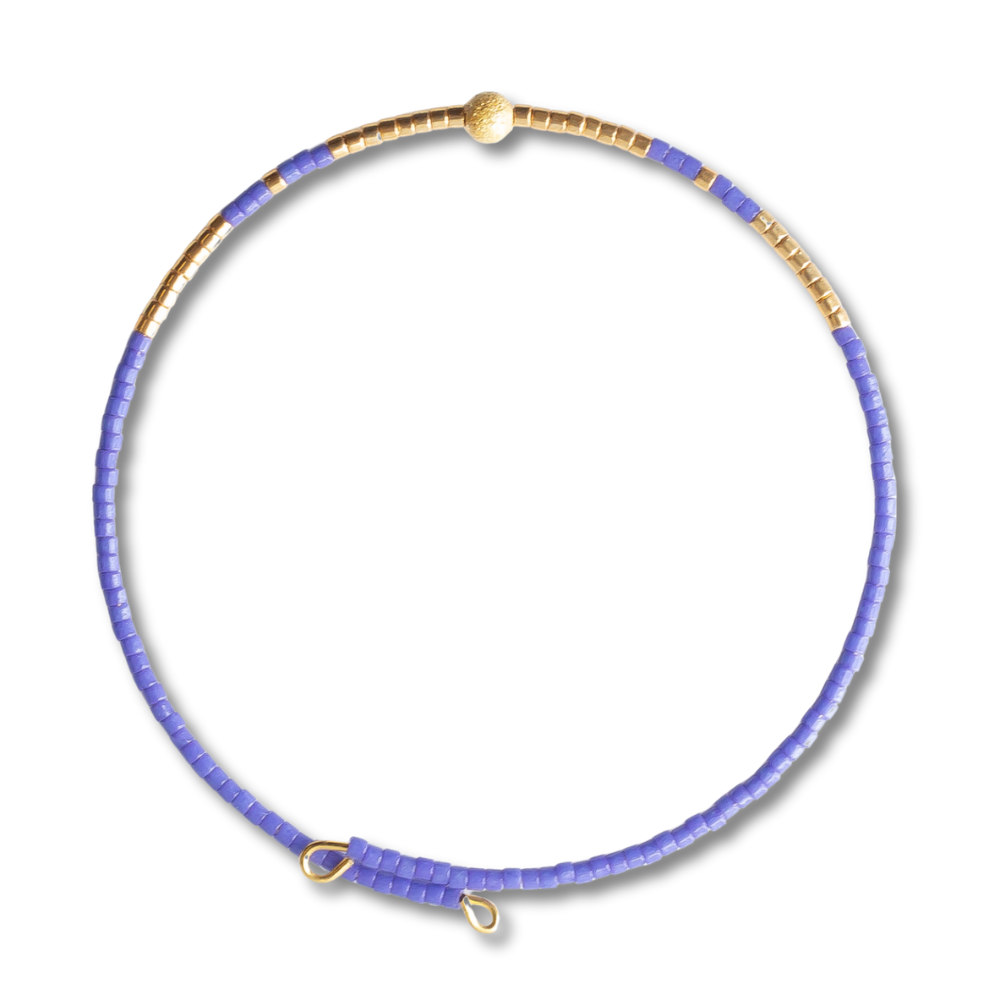 Periwinkle Sprinkles Stacking Bangle
