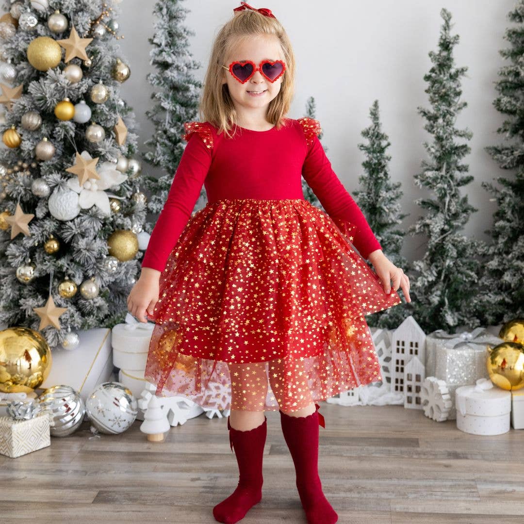 Scarlett Shimmer Christmas Dress