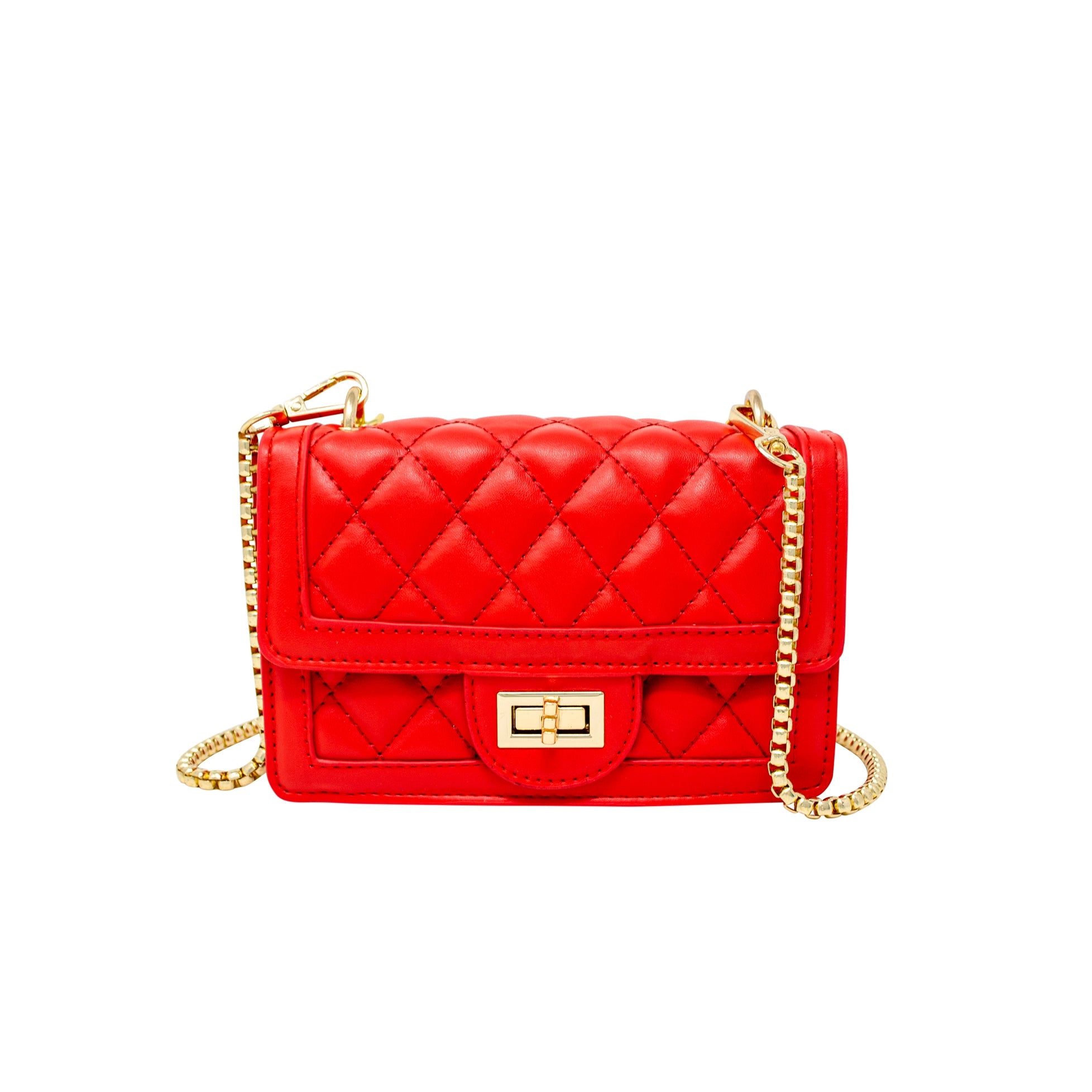 Classic Quilted Large Flap Handbag