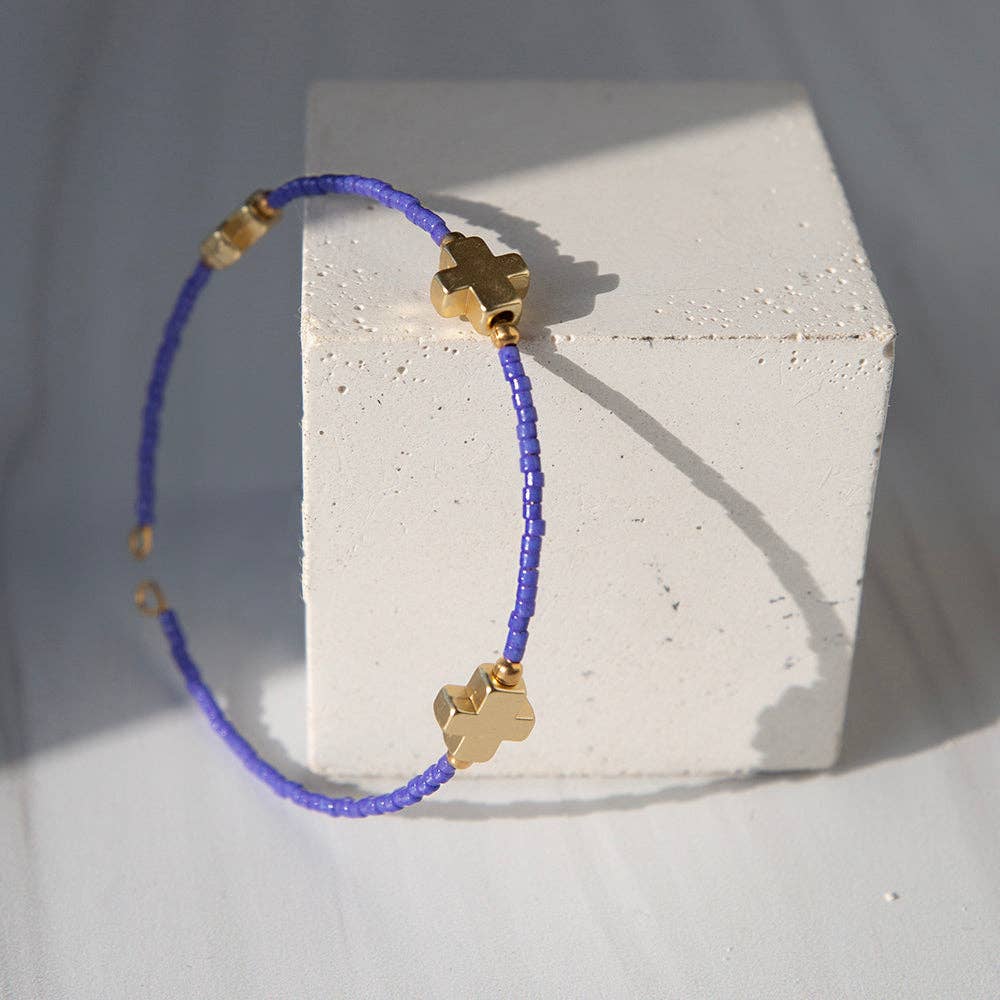 Periwinkle Faithful Stacking Bangle