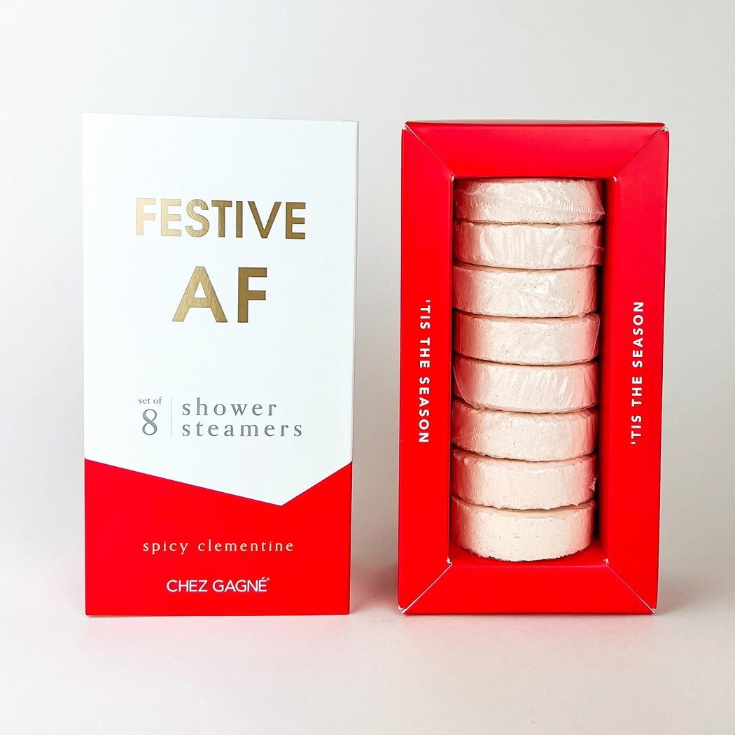 Festive Af Spicy Clementine Shower Steamers