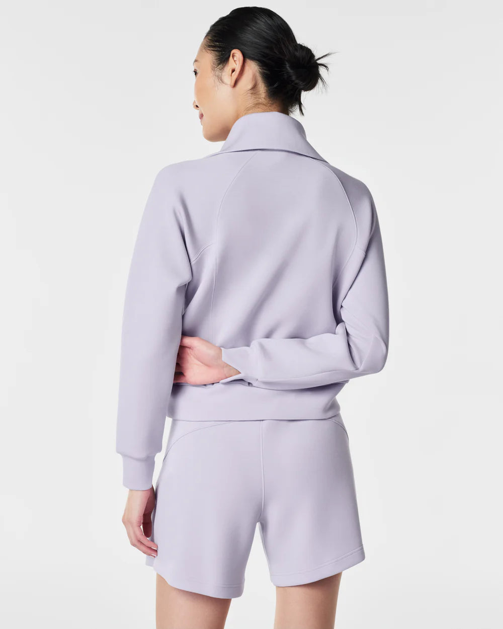 Spanx AirEssentials Half Zip - Violet Air