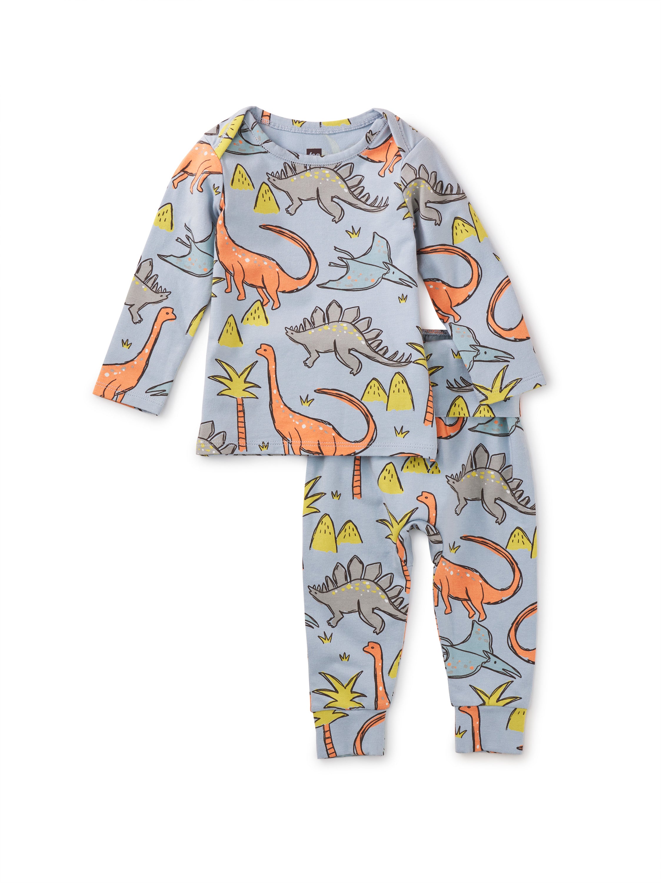 Baby Dinos Baby Lap Shoulder Top Set