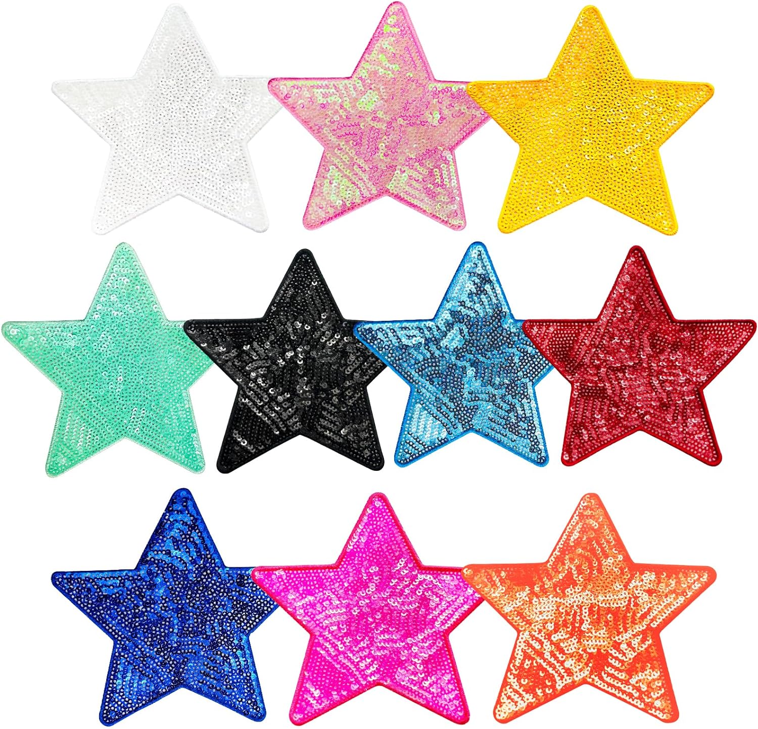 XL Star Sequin Patches