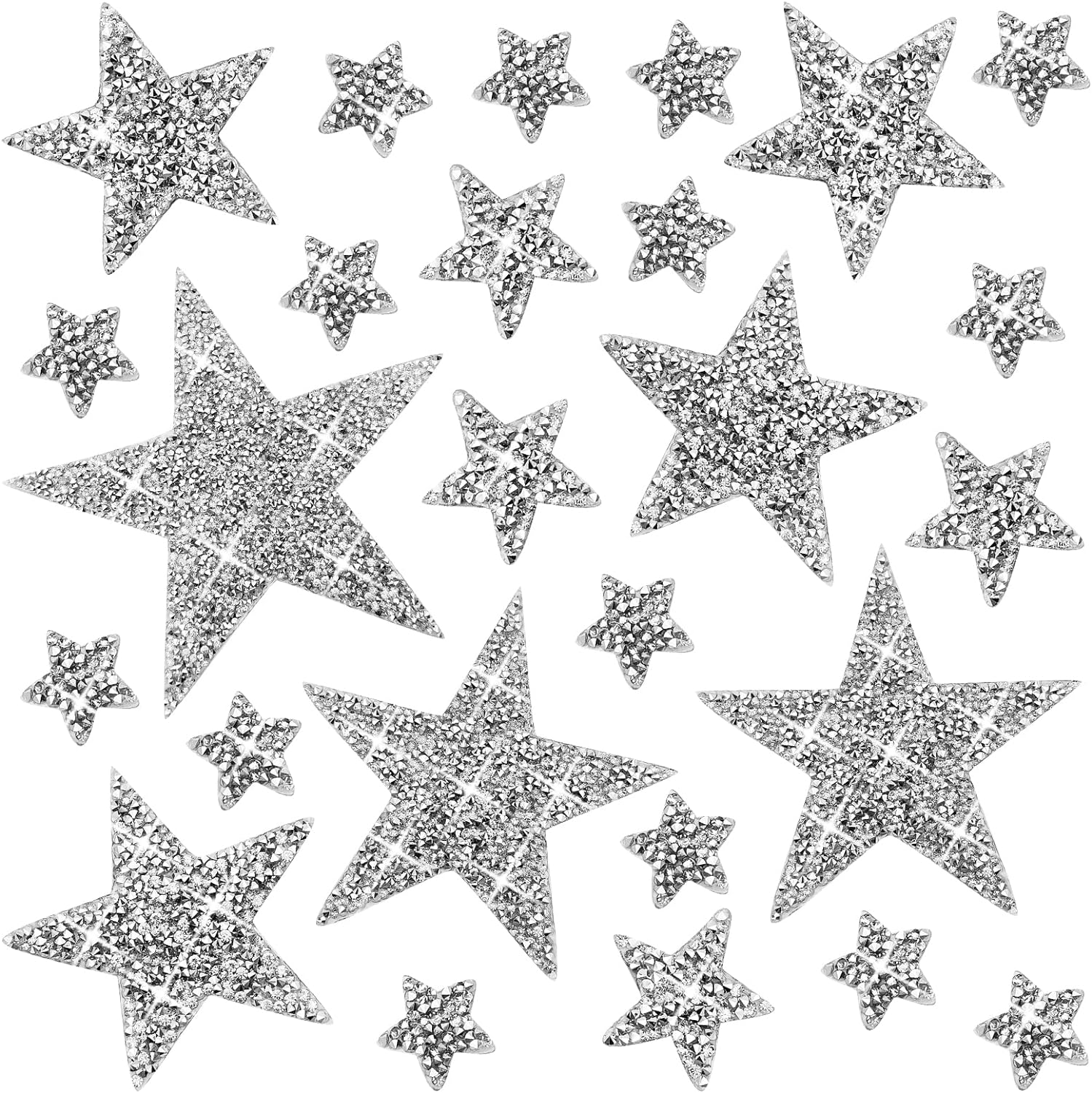 Rhinestone Star Patch