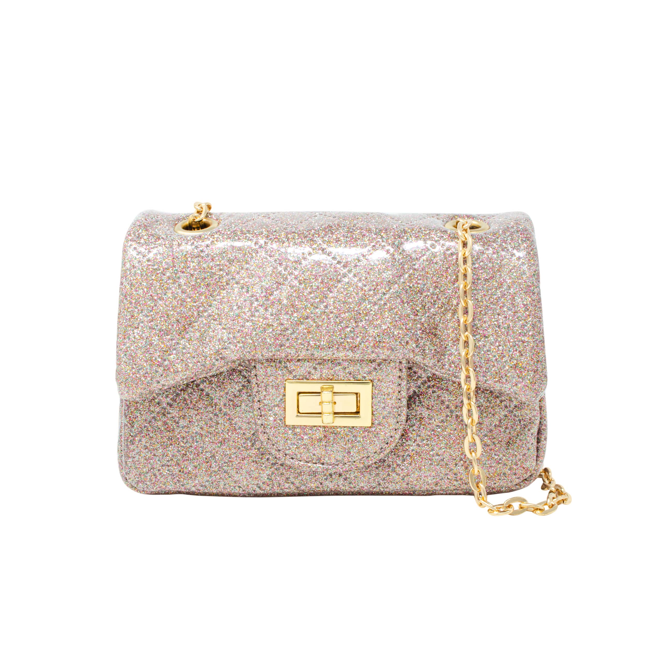 Classic Quilted Sparkle Mini Bag