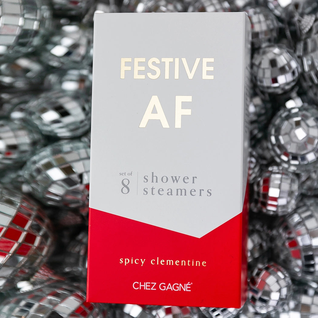 Festive Af Spicy Clementine Shower Steamers