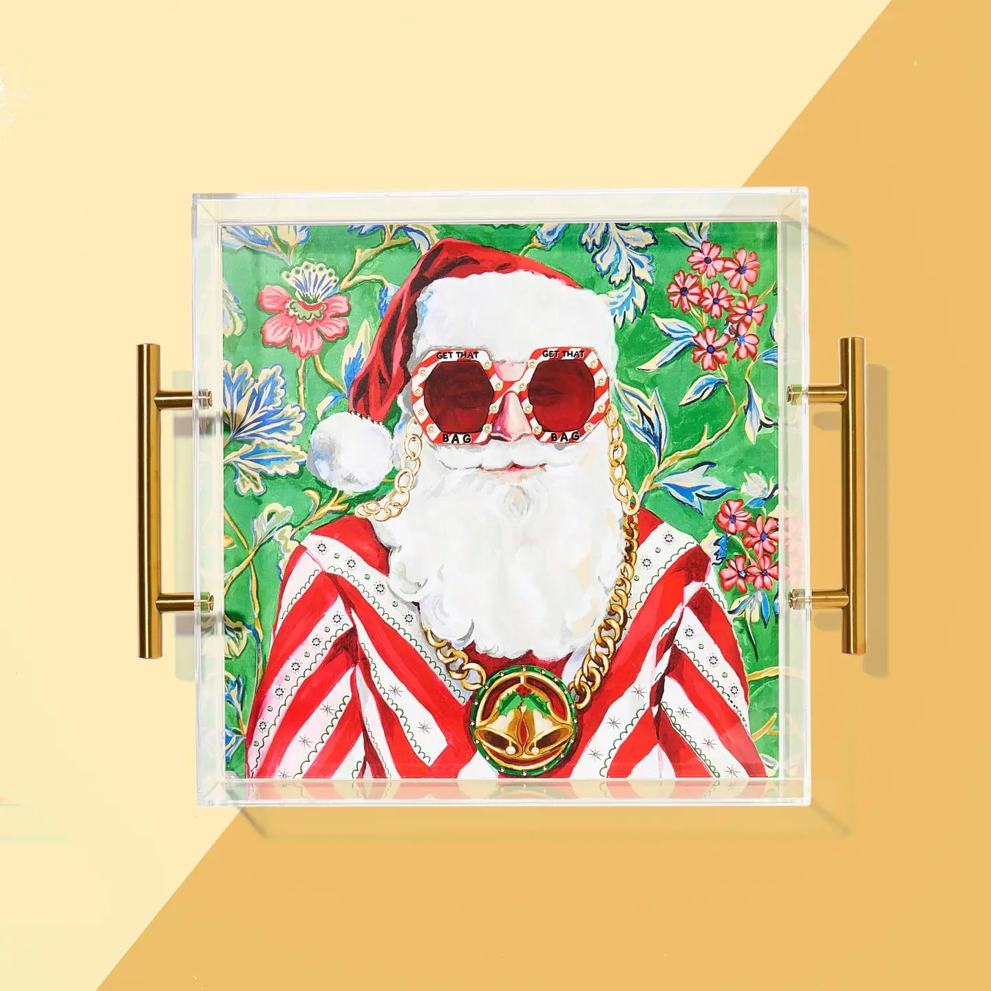 Swanky Santa Large Tray