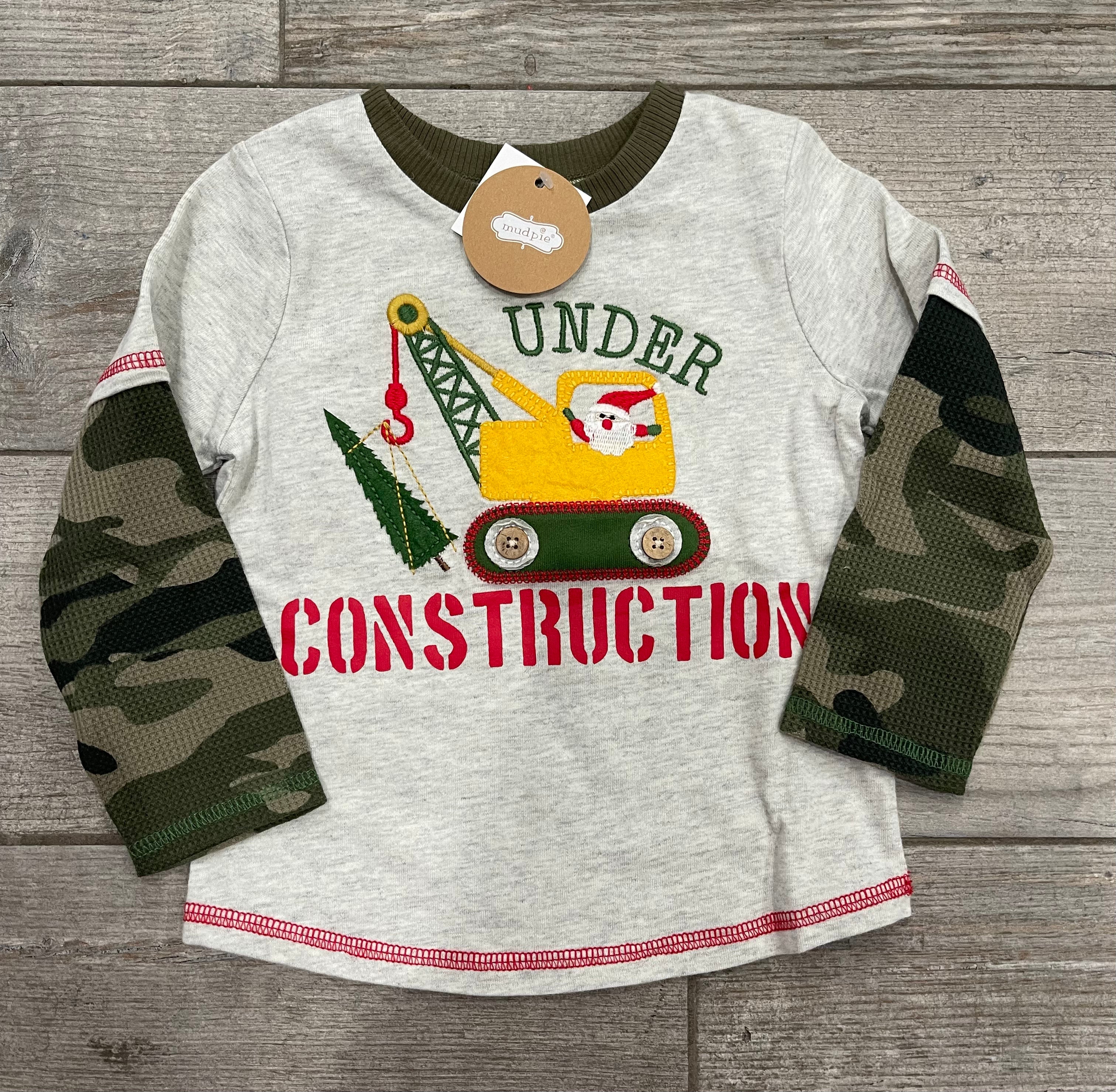 Under Construction Santa Tee