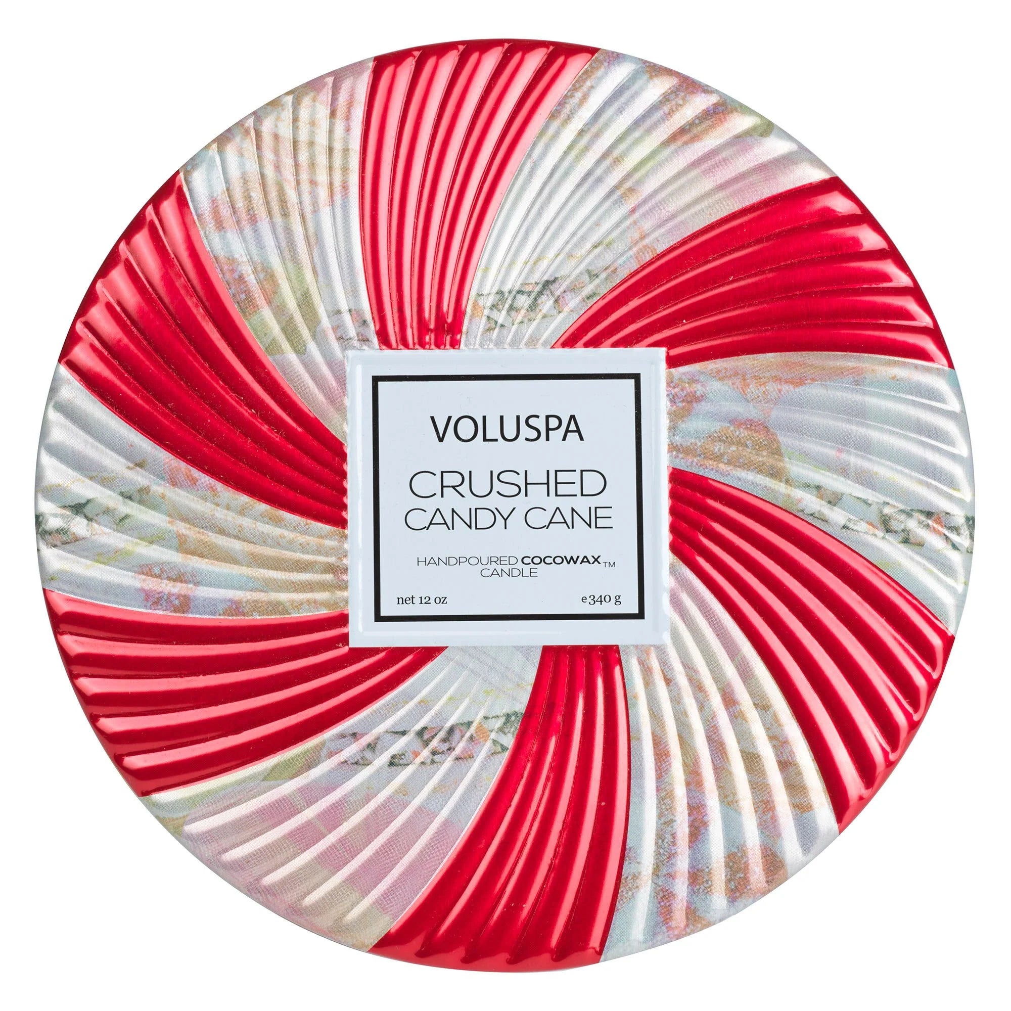 Crushed Candy Cane 3w Tin