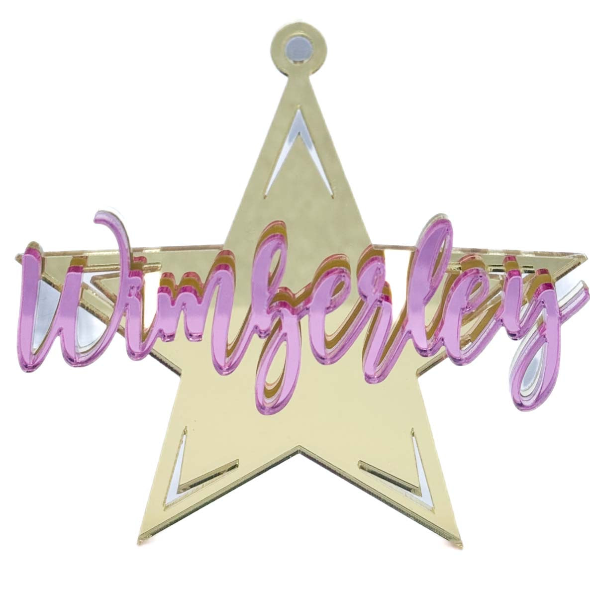 Wimberley Acrylic Star Ornaments