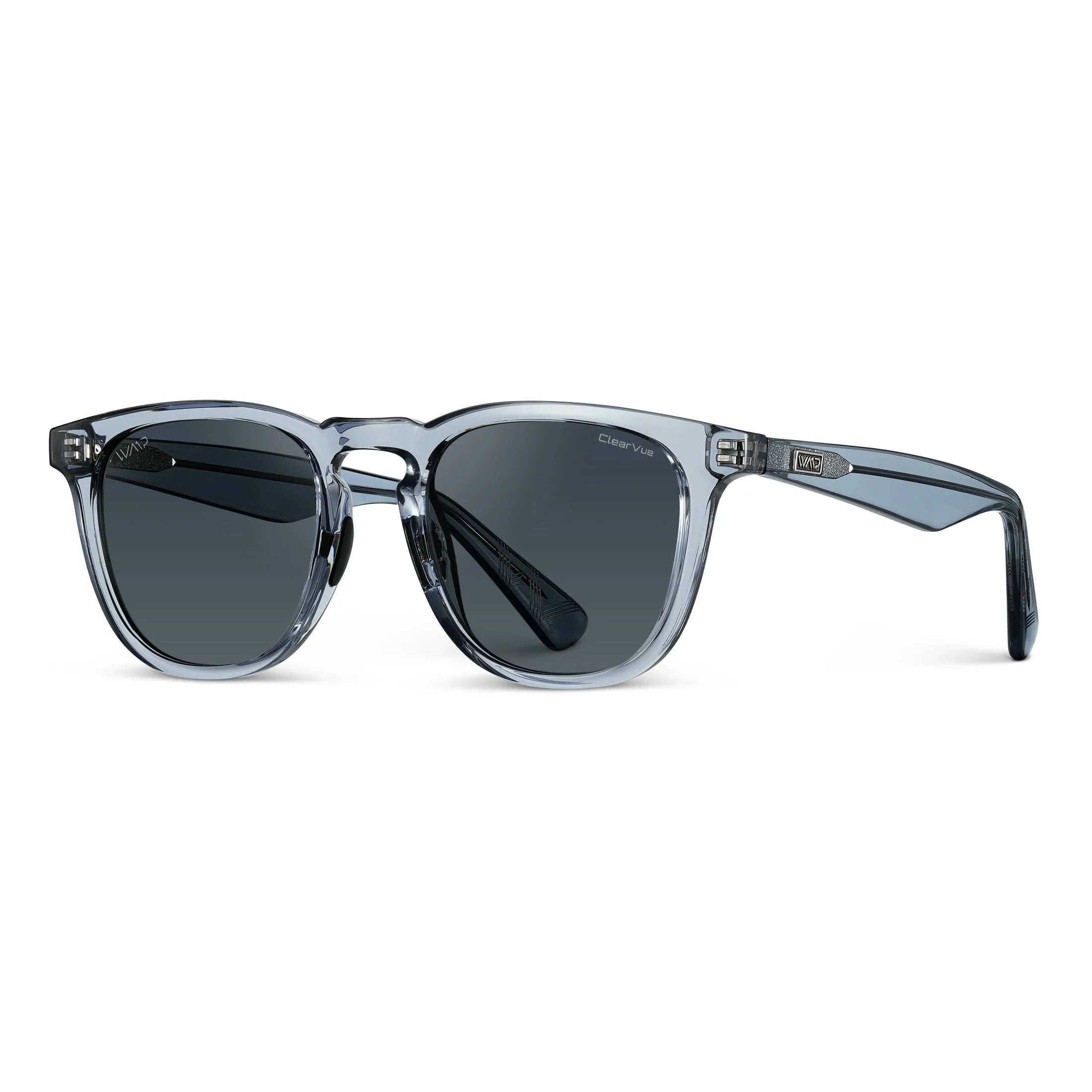 Wyndham Sunglasses in Denim/Black