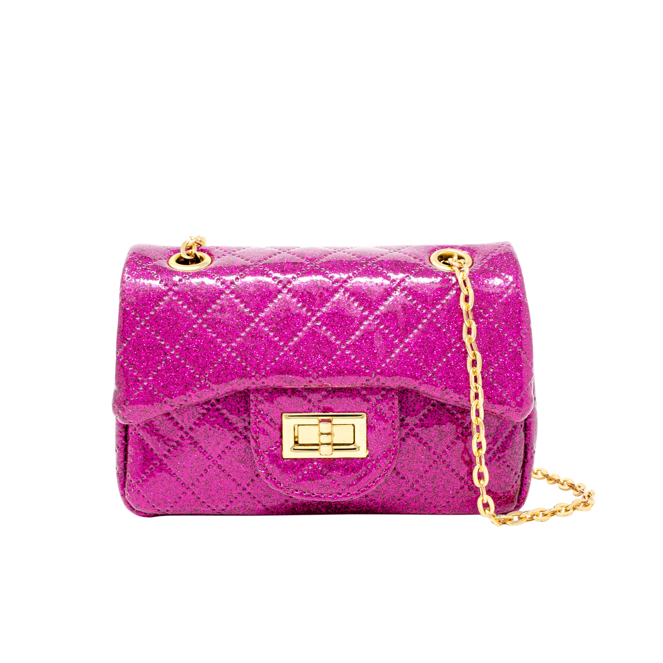 Classic Quilted Sparkle Mini Bag