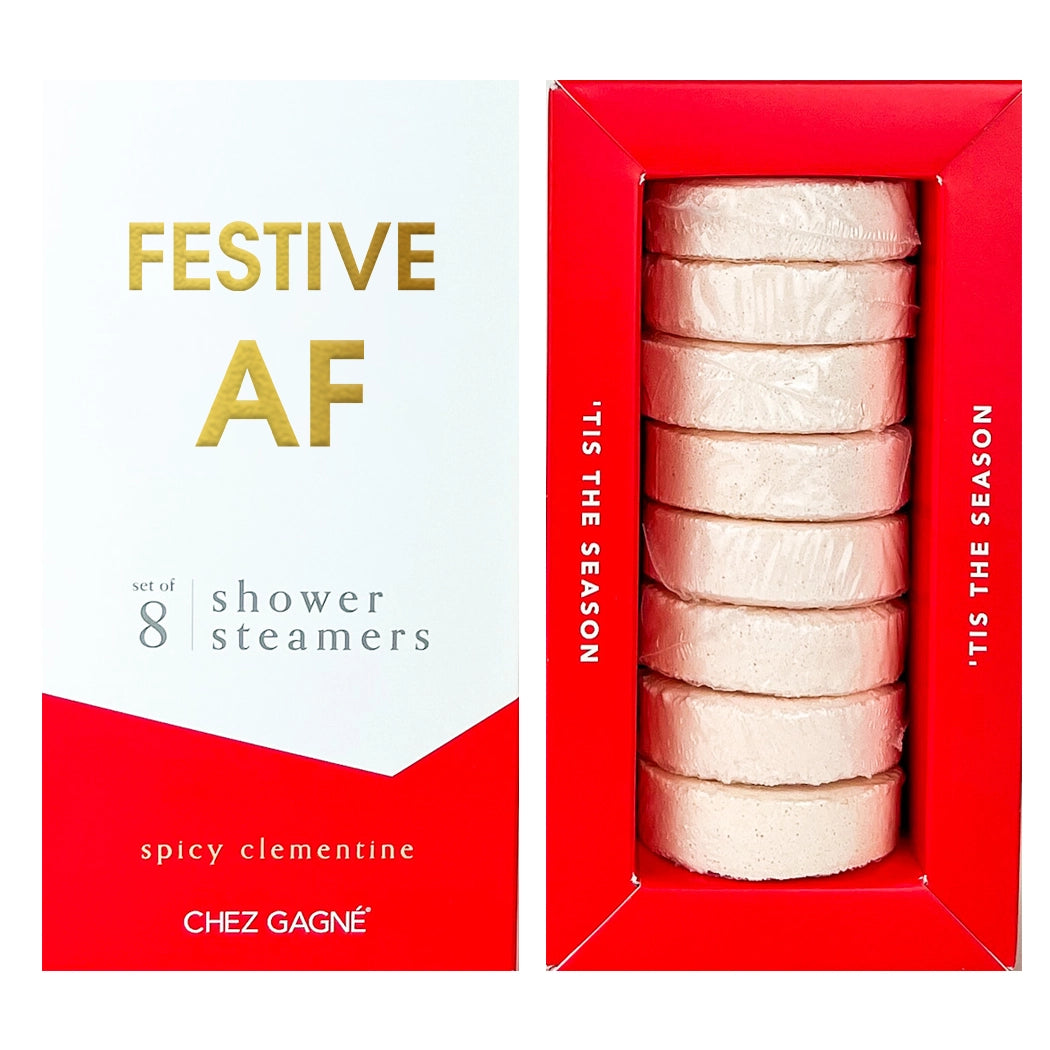 Festive Af Spicy Clementine Shower Steamers