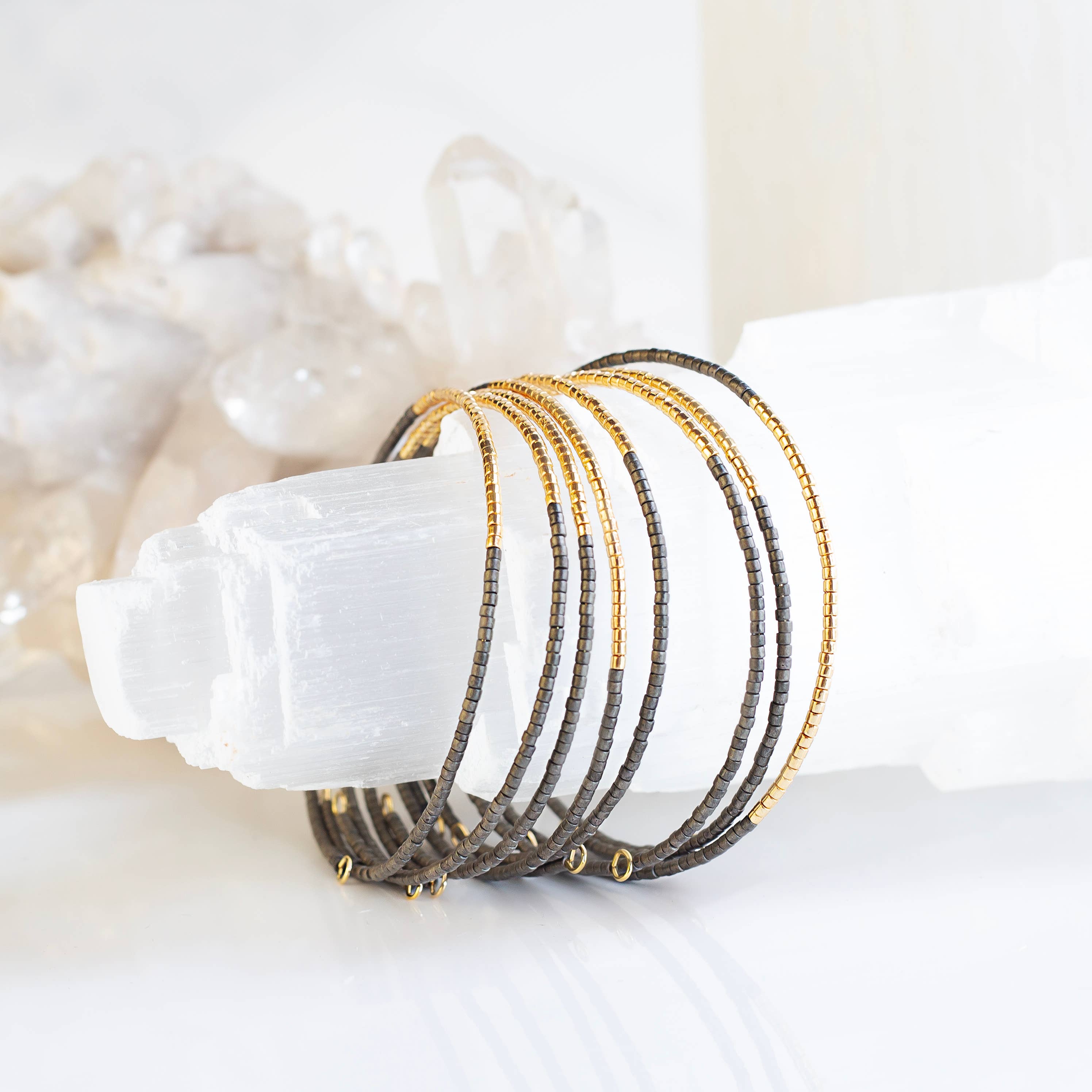 Graphite Norah Stacking Bangle