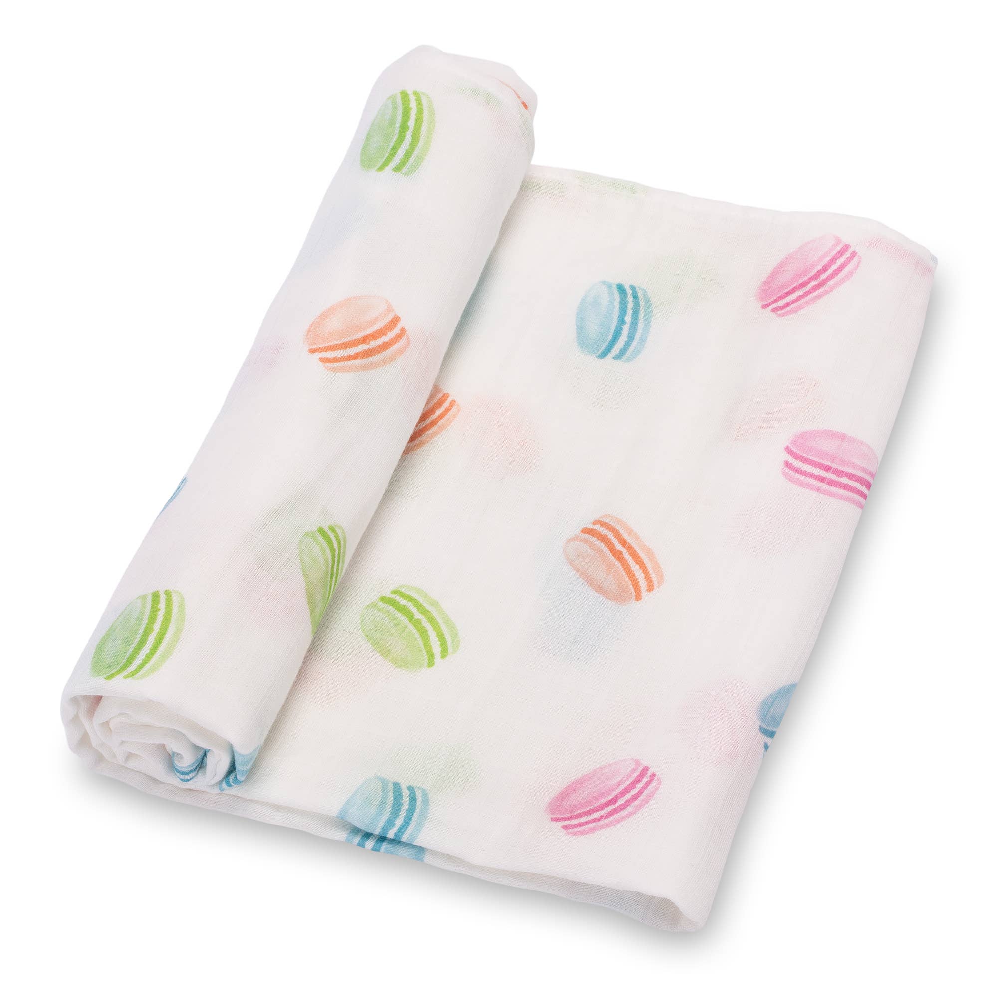 Le Macaron Baby Swaddle Blanket