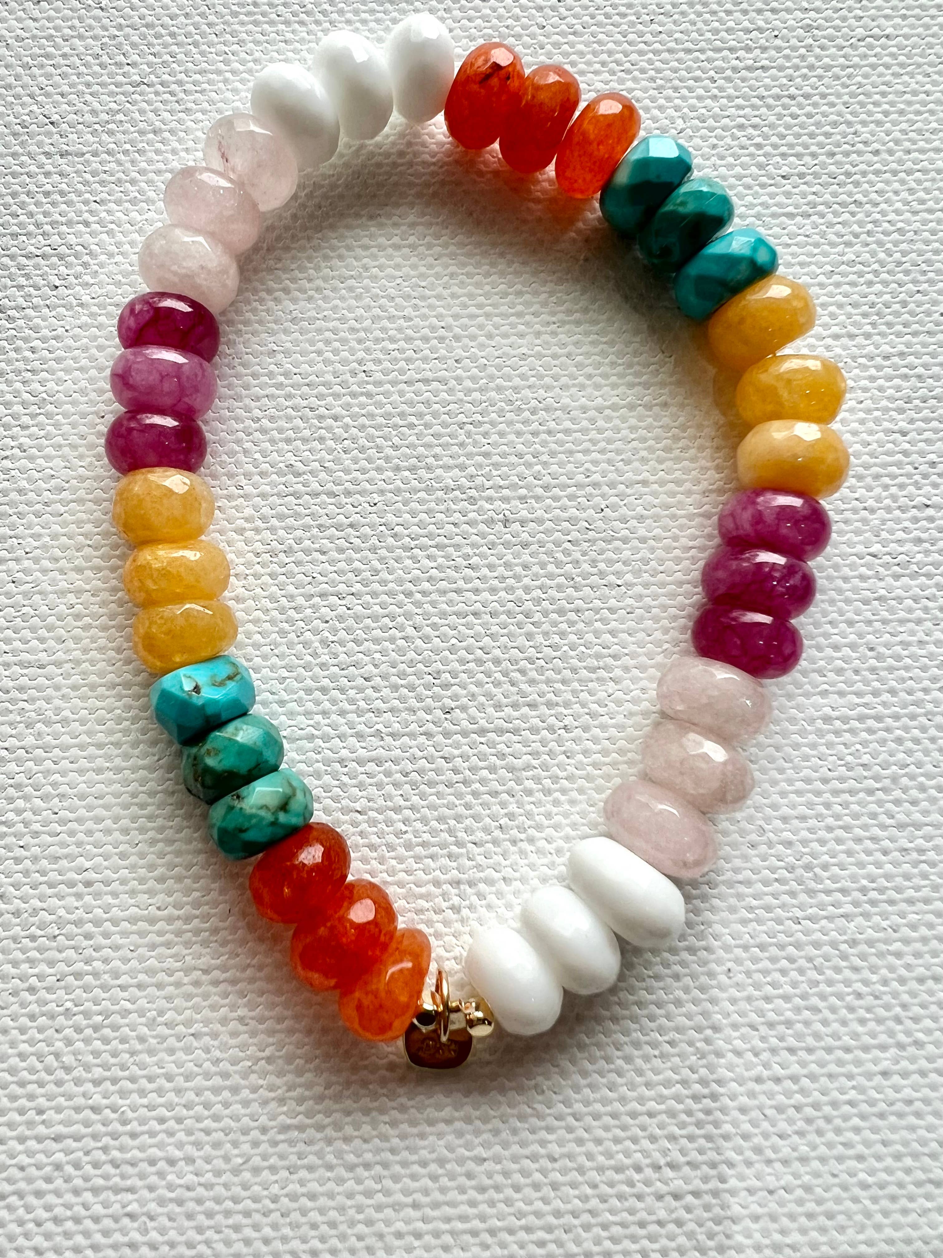 Multi-Colored Beaded Bracelet