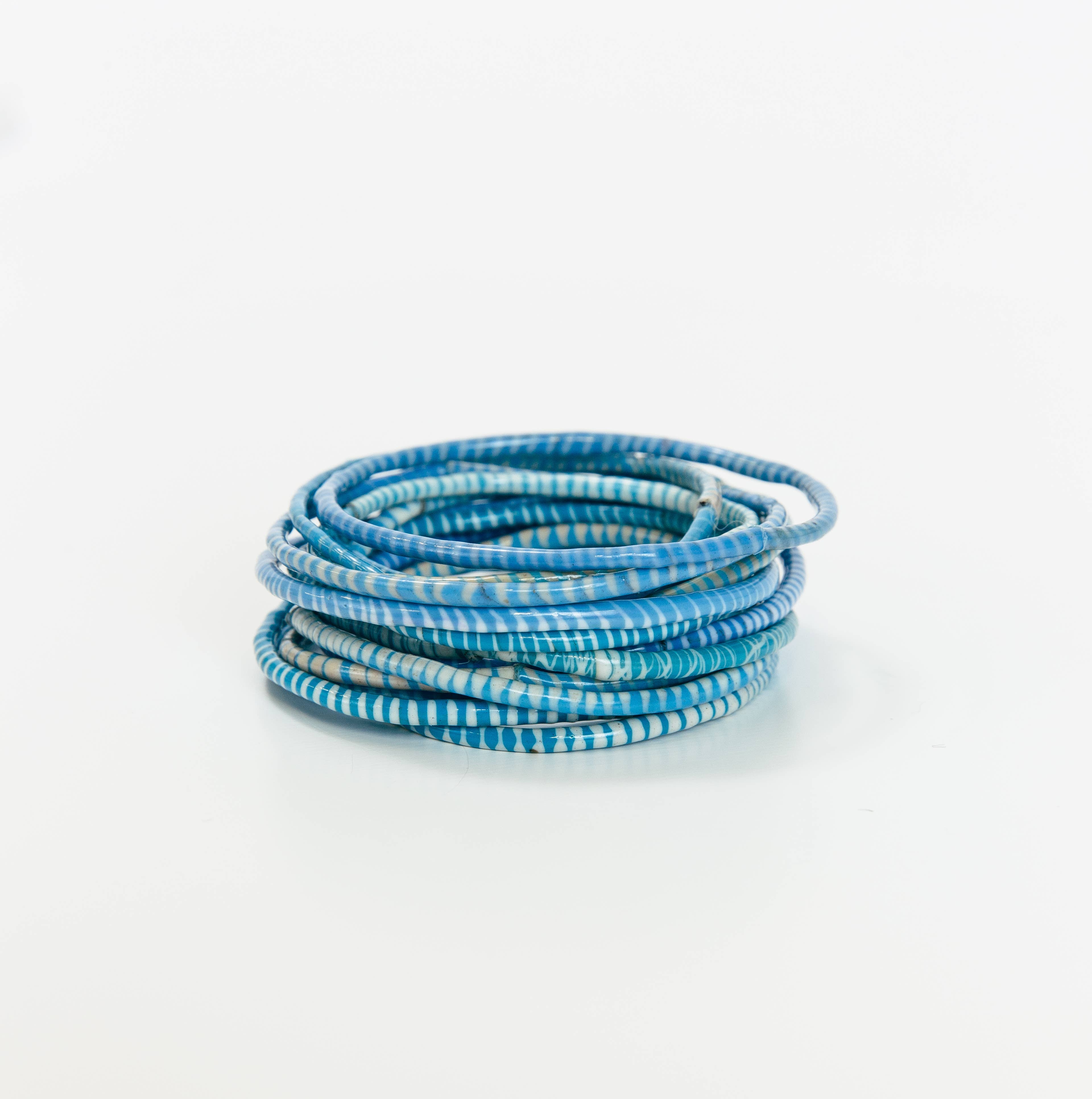 Sky Blue Jelly Bangles