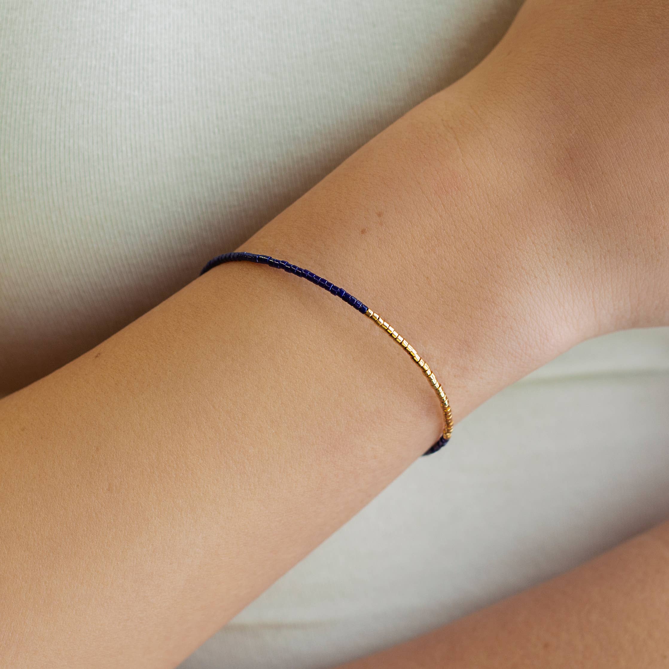 Navy Norah Stacking Bangle