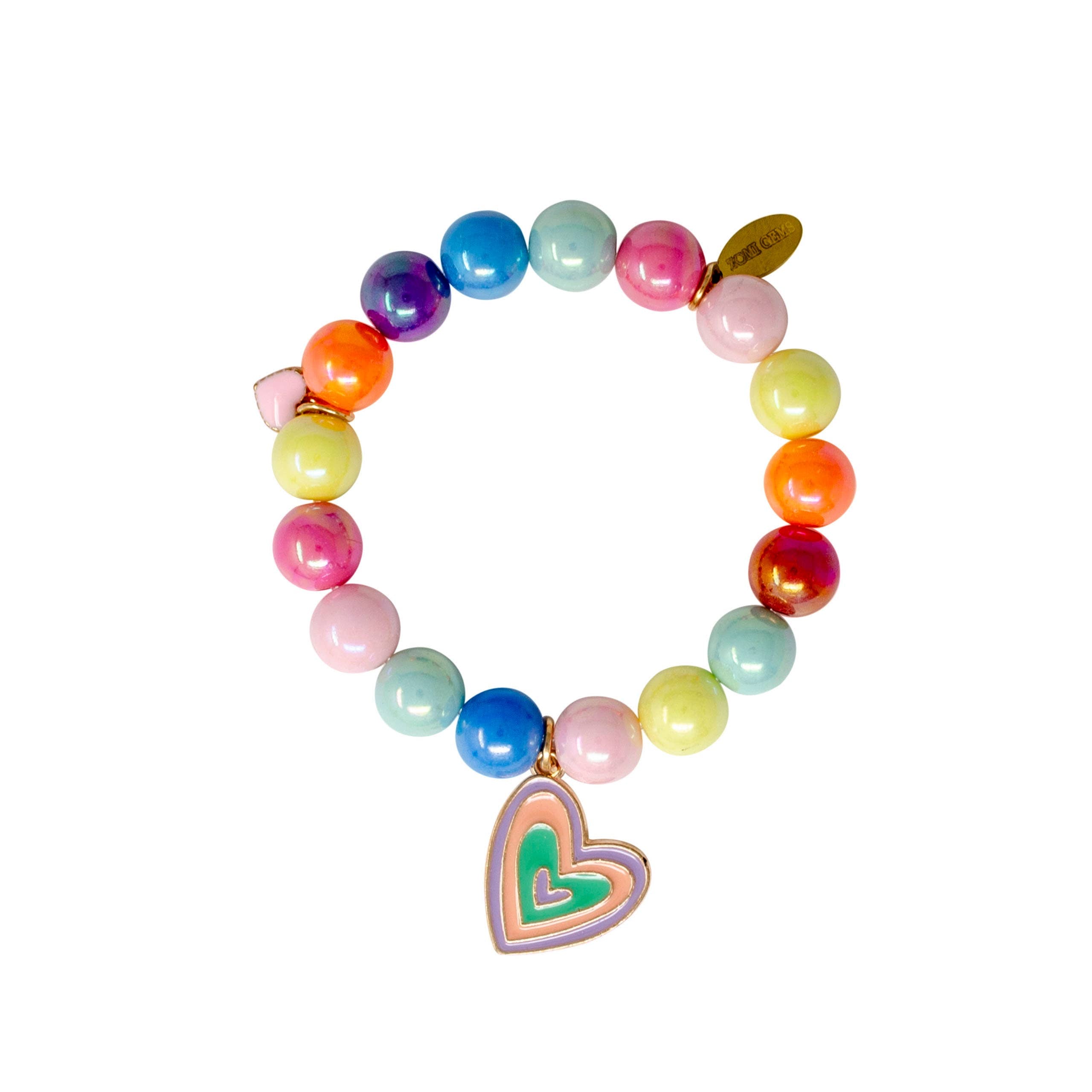 Bright Gum Ball Unicorn Bracelet Tower