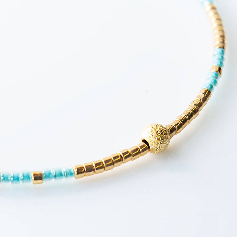 Turquoise Sprinkles Stacking Bangle
