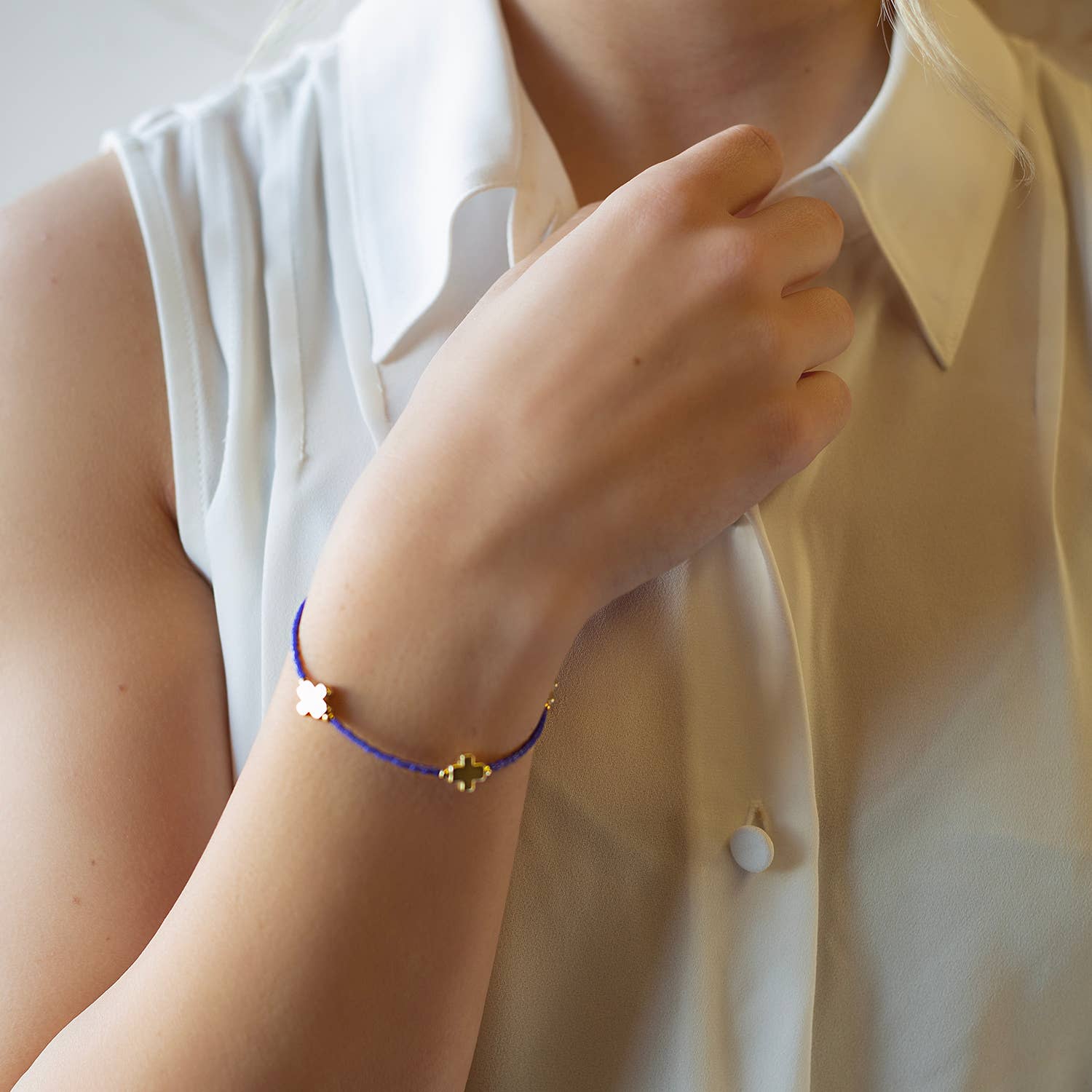 Periwinkle Faithful Stacking Bangle