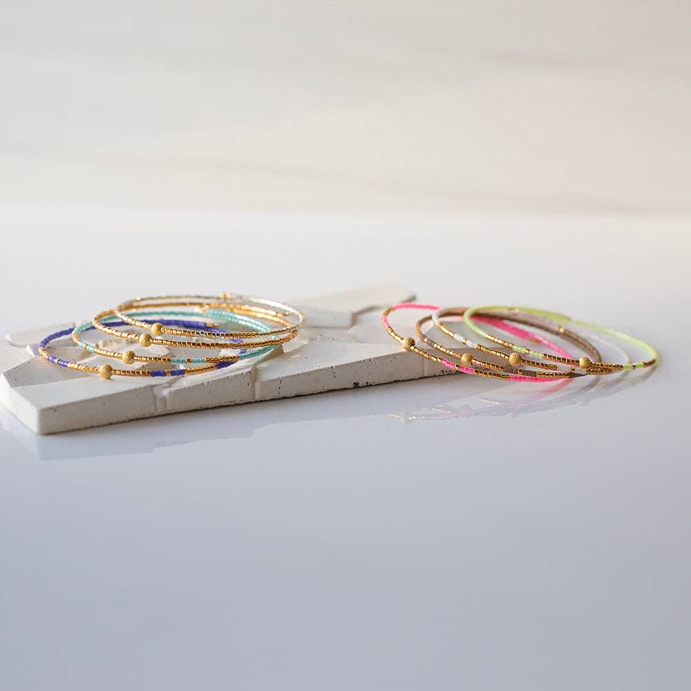 Periwinkle Sprinkles Stacking Bangle
