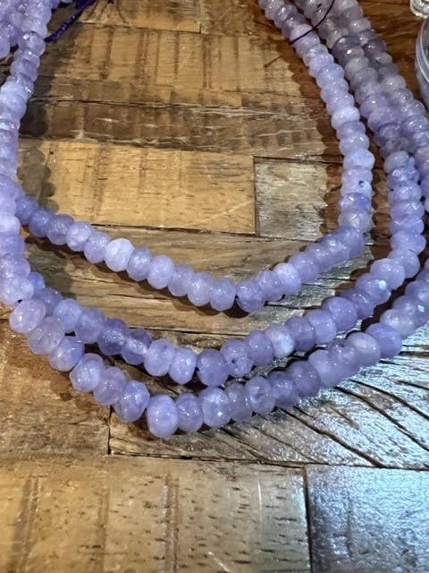 Lavender Beaded Necklace