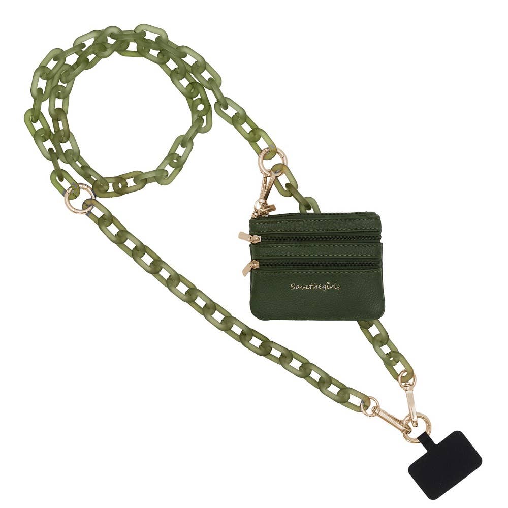 Clip & Go - Crossbody Ice Chain Phone Accessory 