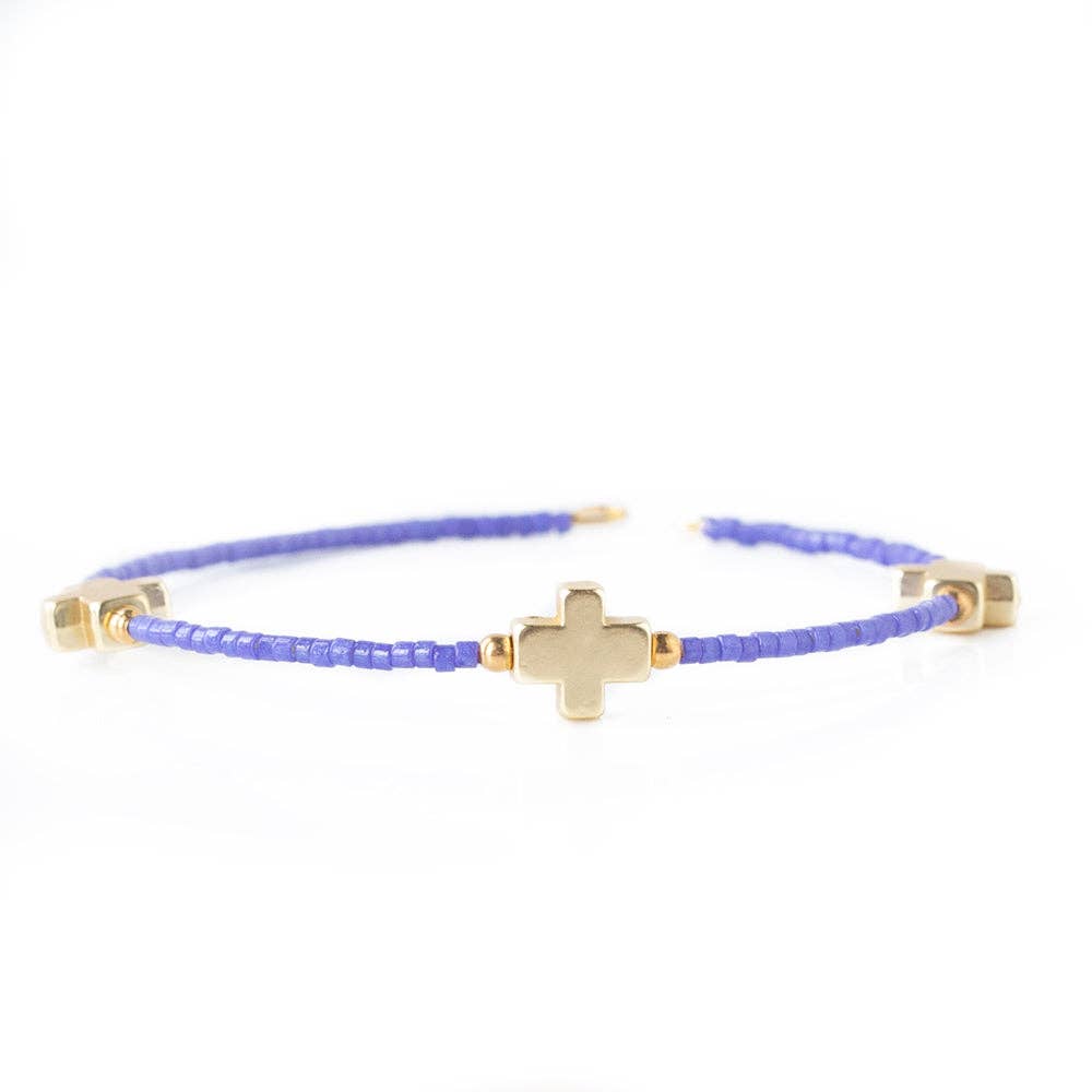 Periwinkle Faithful Stacking Bangle