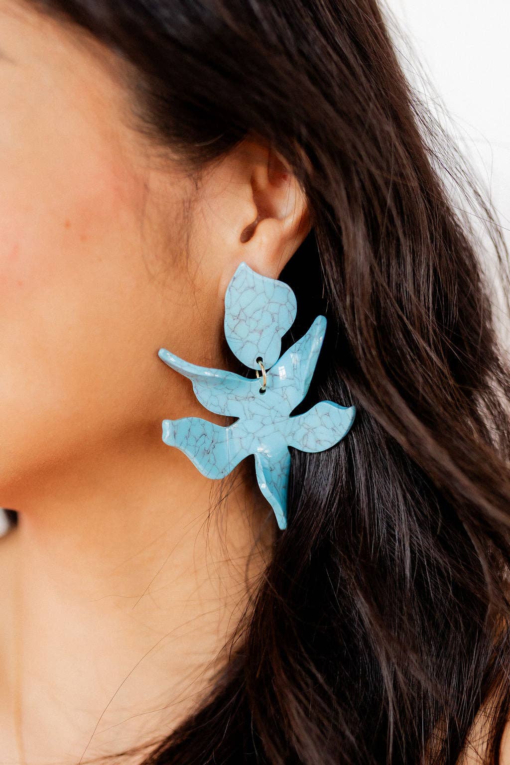 Turquoise Flora Earring Earrings