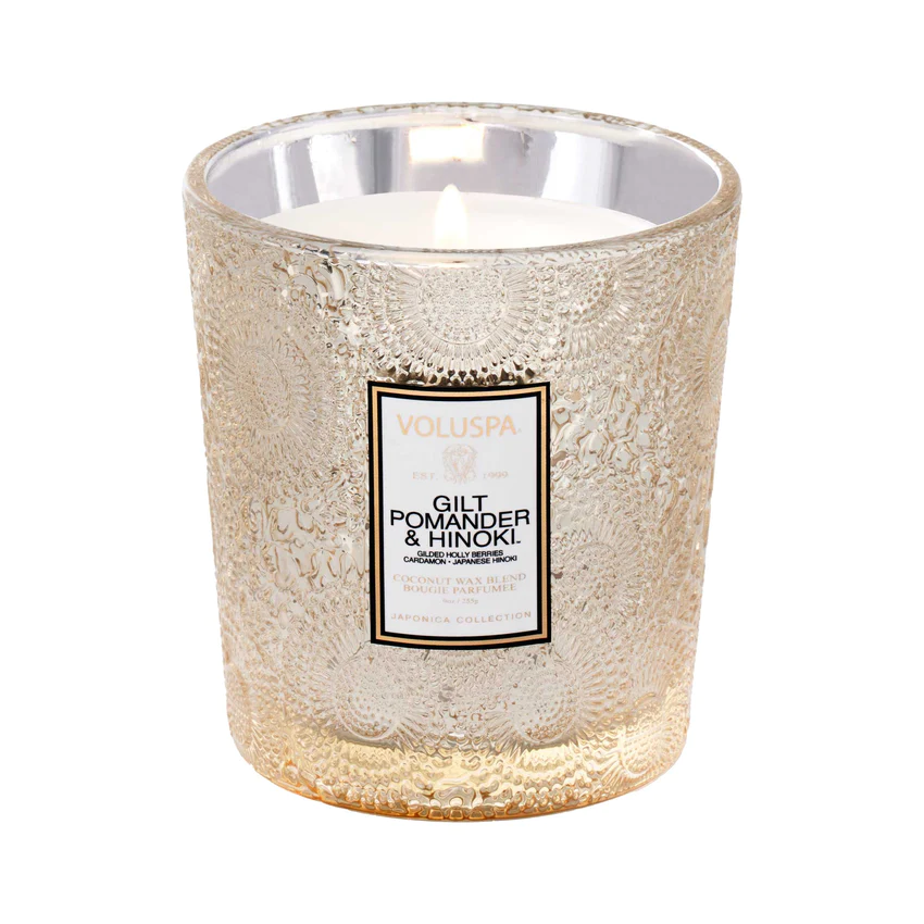 Gilt Pomander Classic Candle 9oz