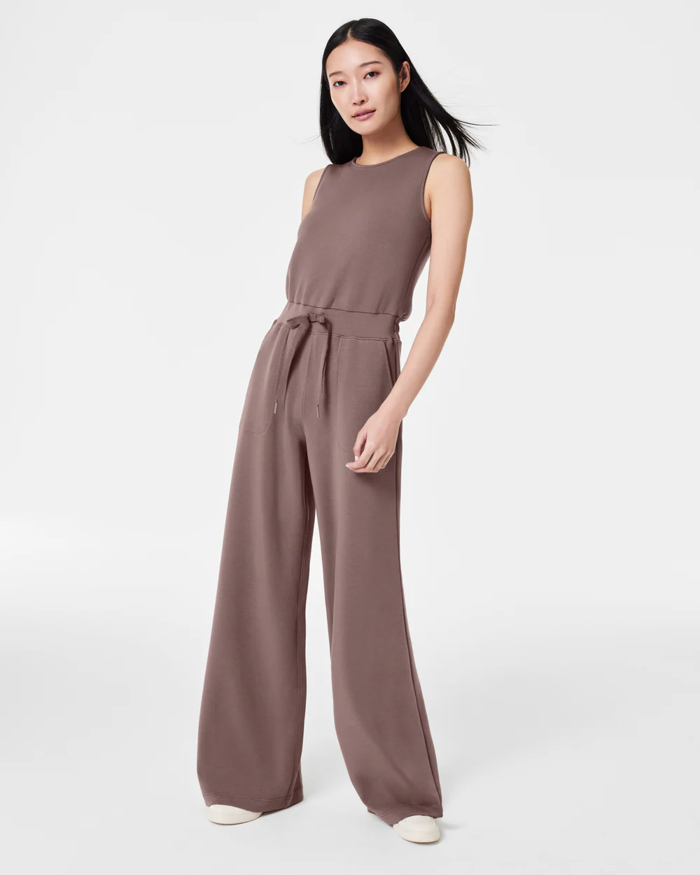 The AirEssentials Jumpsuit by Spanx - Cocoa