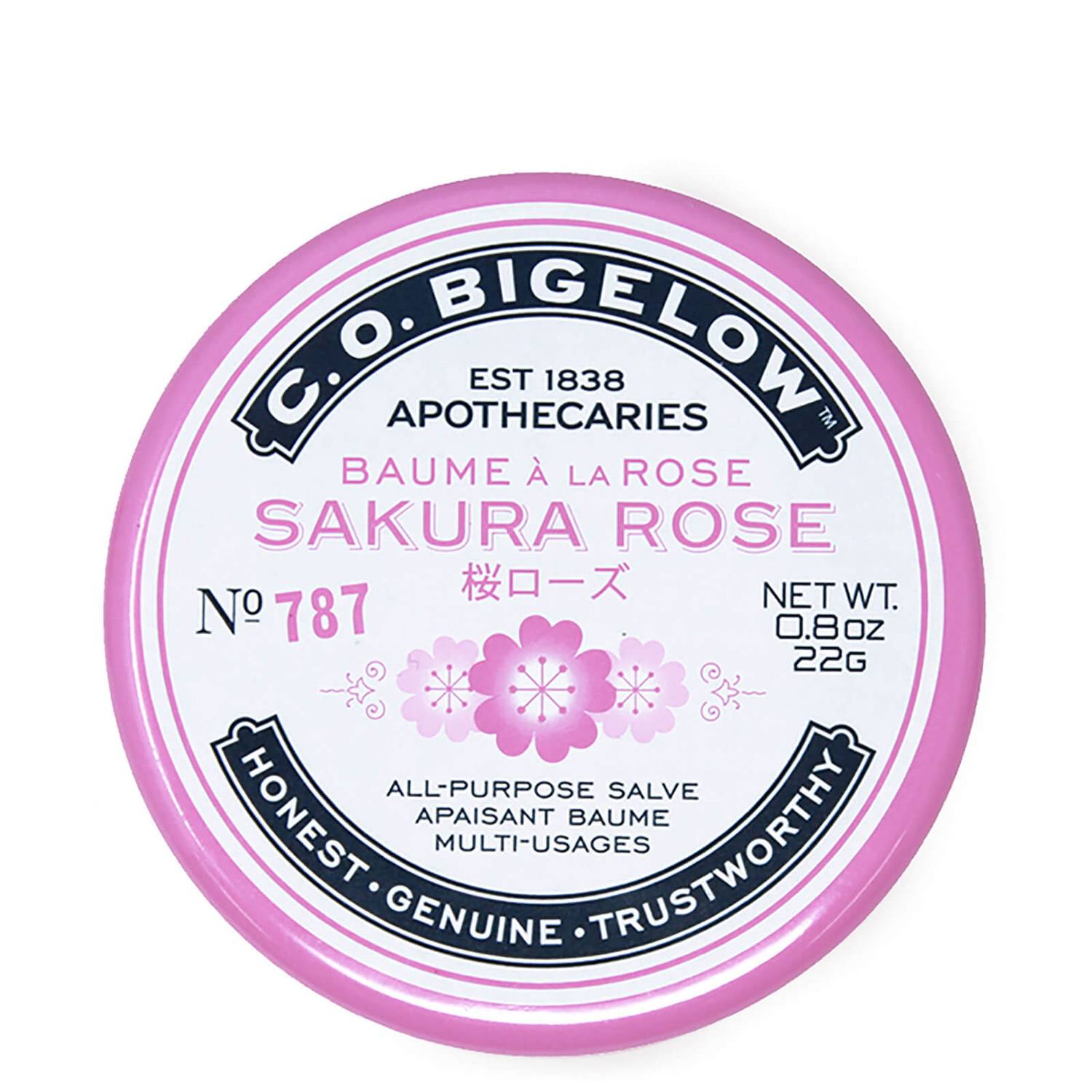 Sakura Rose Salve Tin