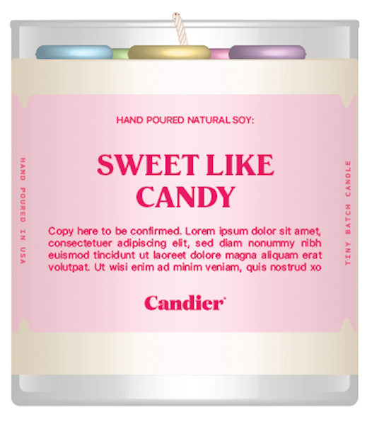 Sweet Like Candy Candle