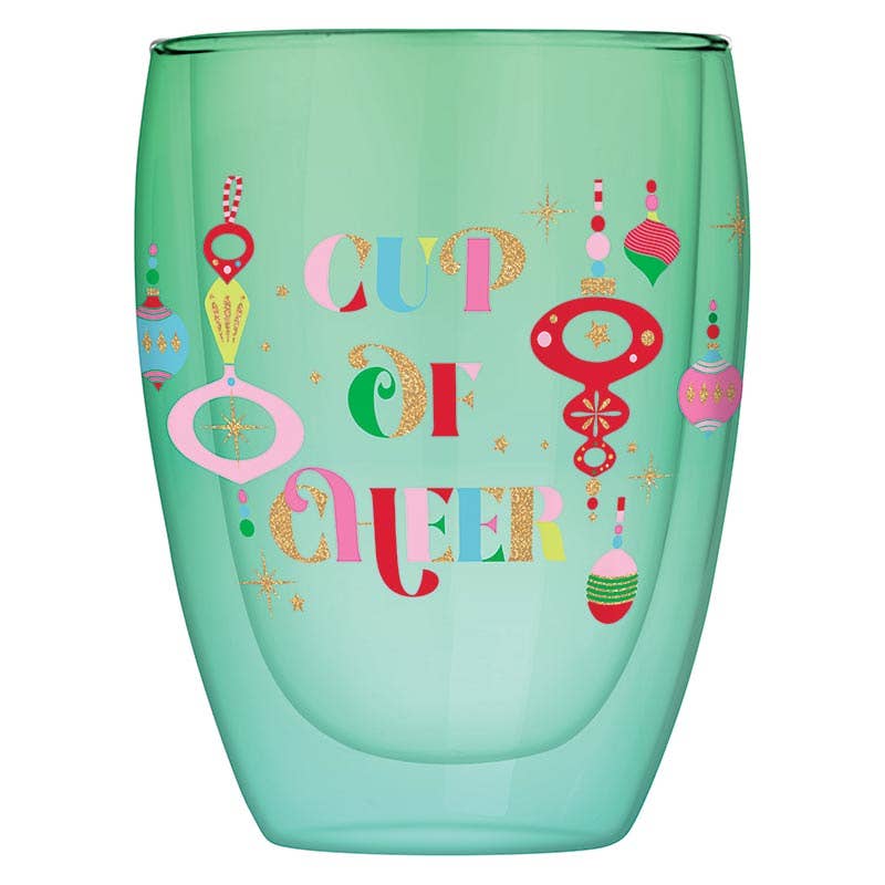 Cup of Cheer Double Wall Glass